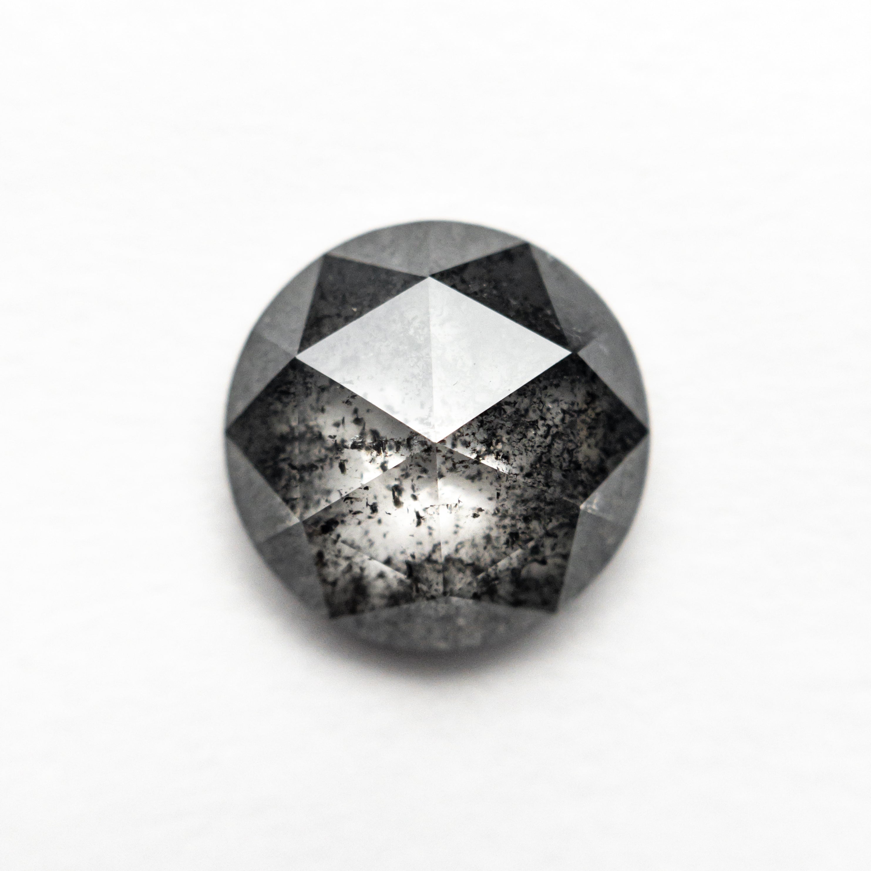 2.80ct 9.32x9.22x3.85mm Round Rosecut 25809-01-Staghead Designs