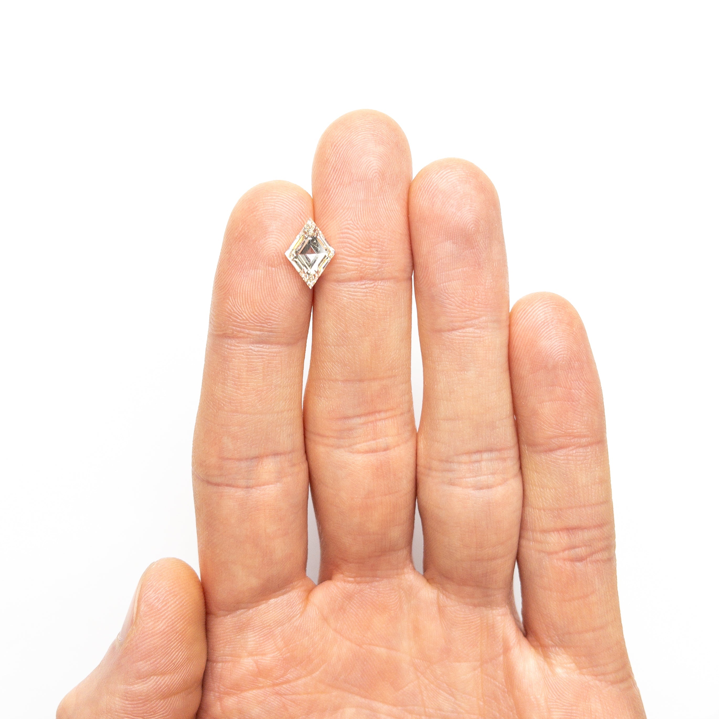 2.12ct 11.62x8.29x4.22mm GIA SI2 N Lozenge Step Cut 25913-01-Staghead Designs