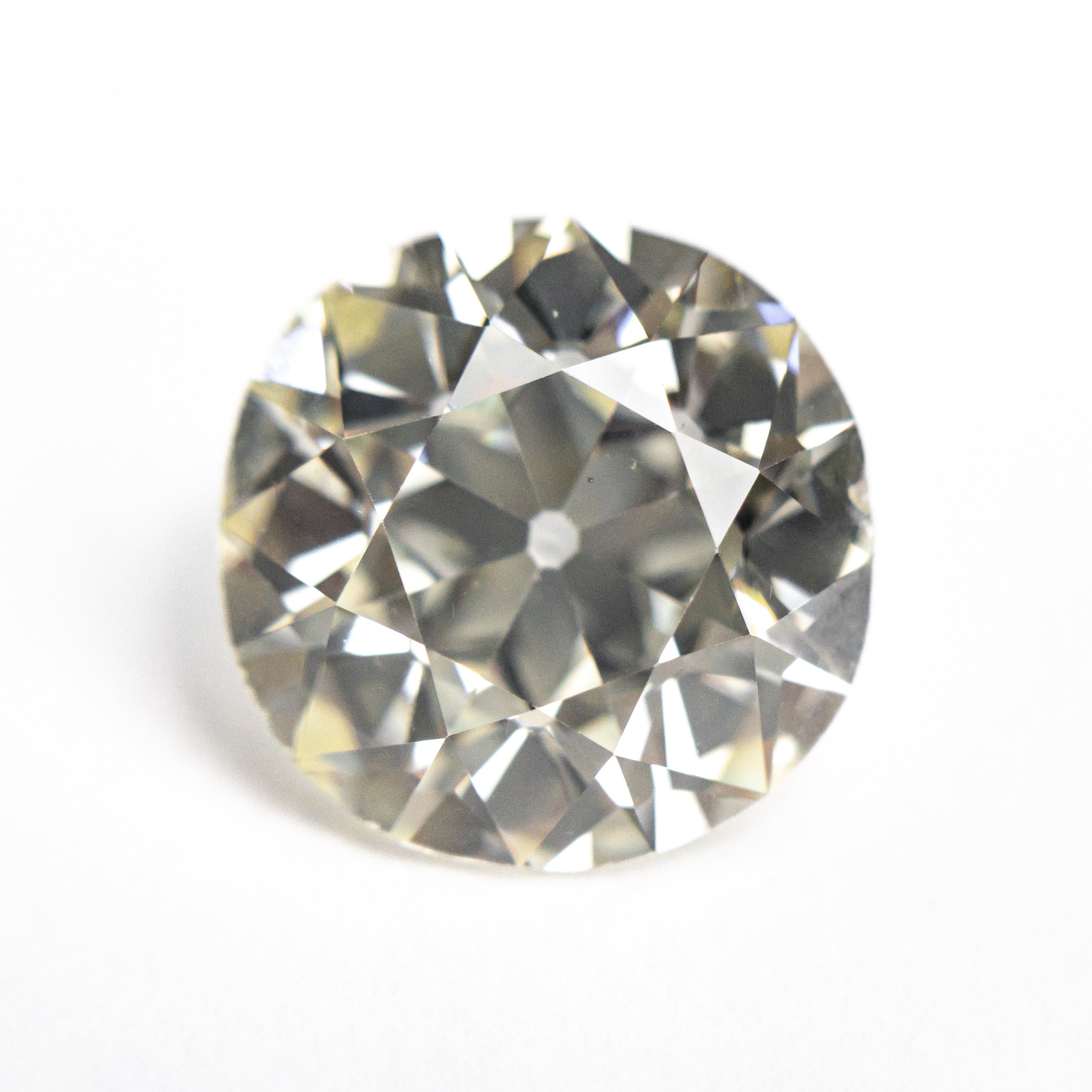 5.85ct 11.68x11.34x6.96mm GIA SI1 O-P Antique Old European Cut 25950-01-Staghead Designs