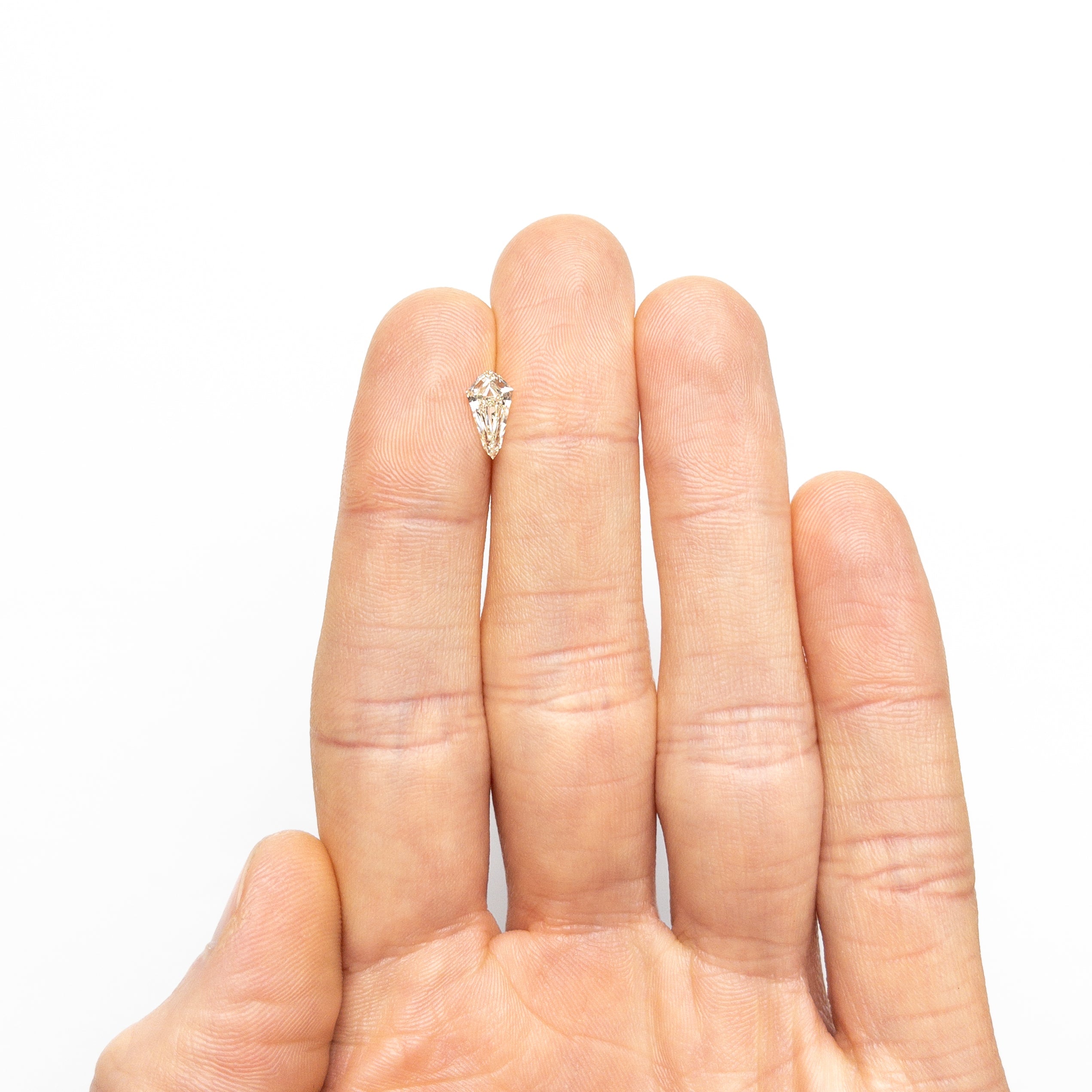 0.95ct 9.89x5.22x2.99mm SI1 L Shield Step Cut 25955-02-Staghead Designs