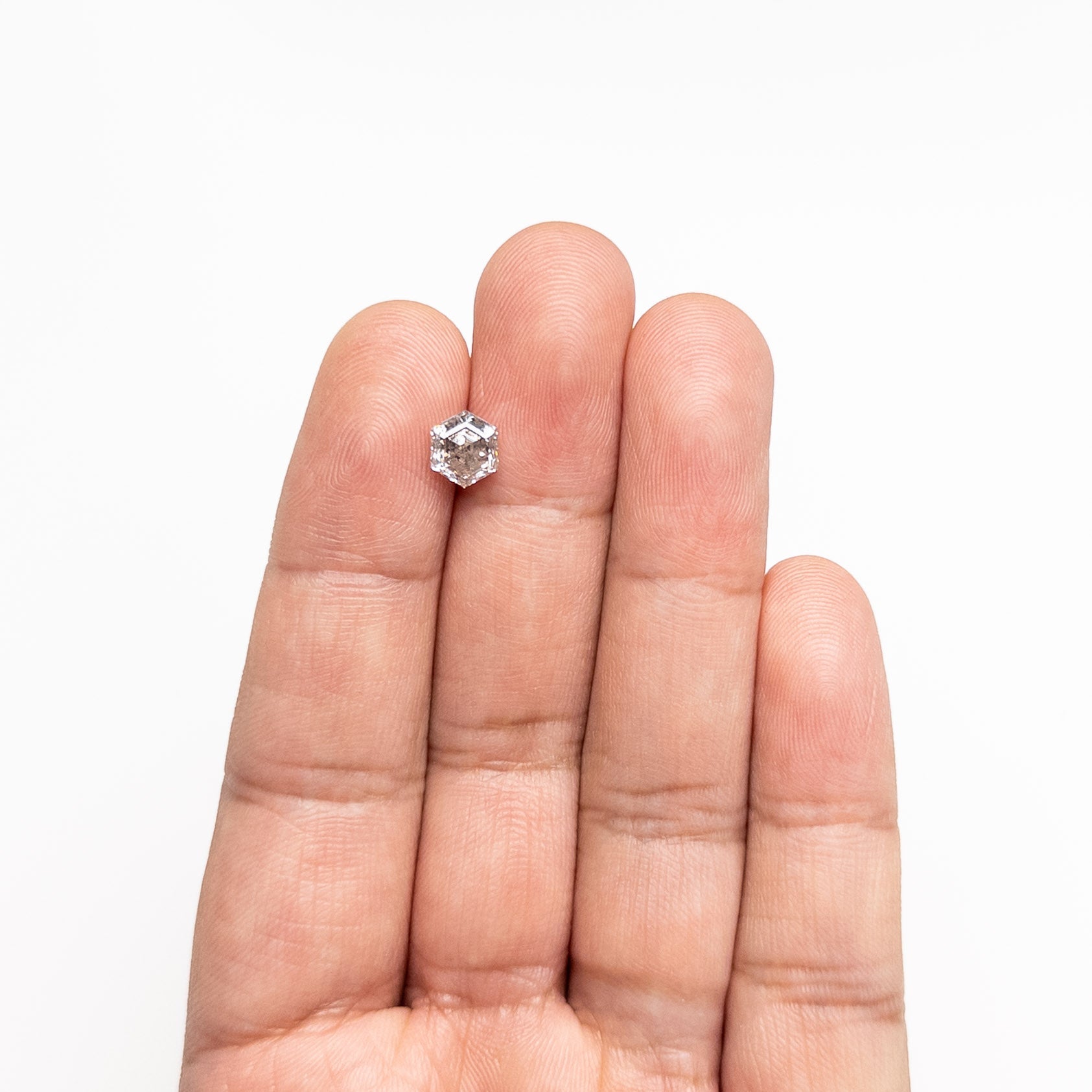 1.48ct 7.29x6.34x4.48mm Hexagon Step Cut 🇨🇦 25969-01-Staghead Designs