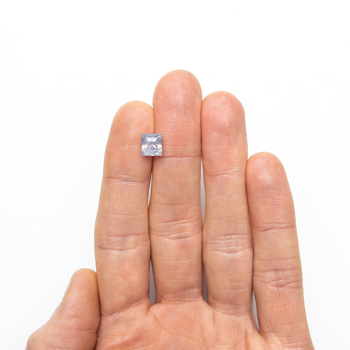 3.11ct 7.29x6.70x5.97mm Rectangle Brilliant Sapphire 26089-01-Staghead Designs