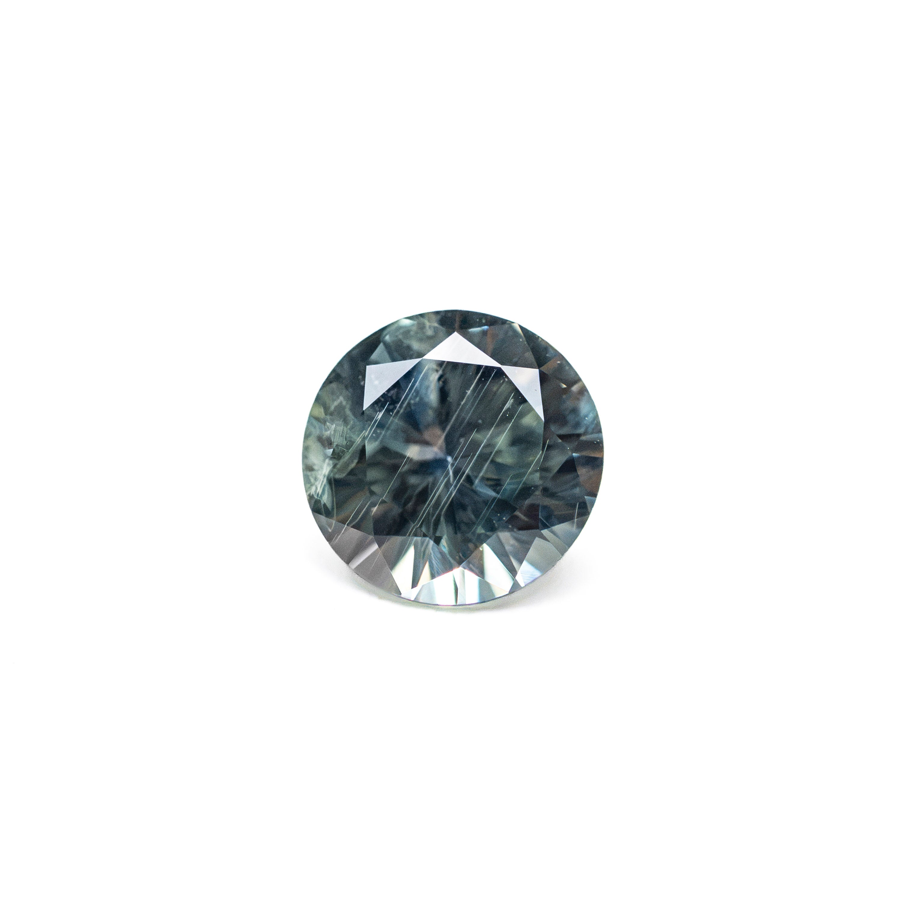 0.73ct 5.54x5.56x3.36mm Round Brilliant Sapphire 26134-01-Staghead Designs