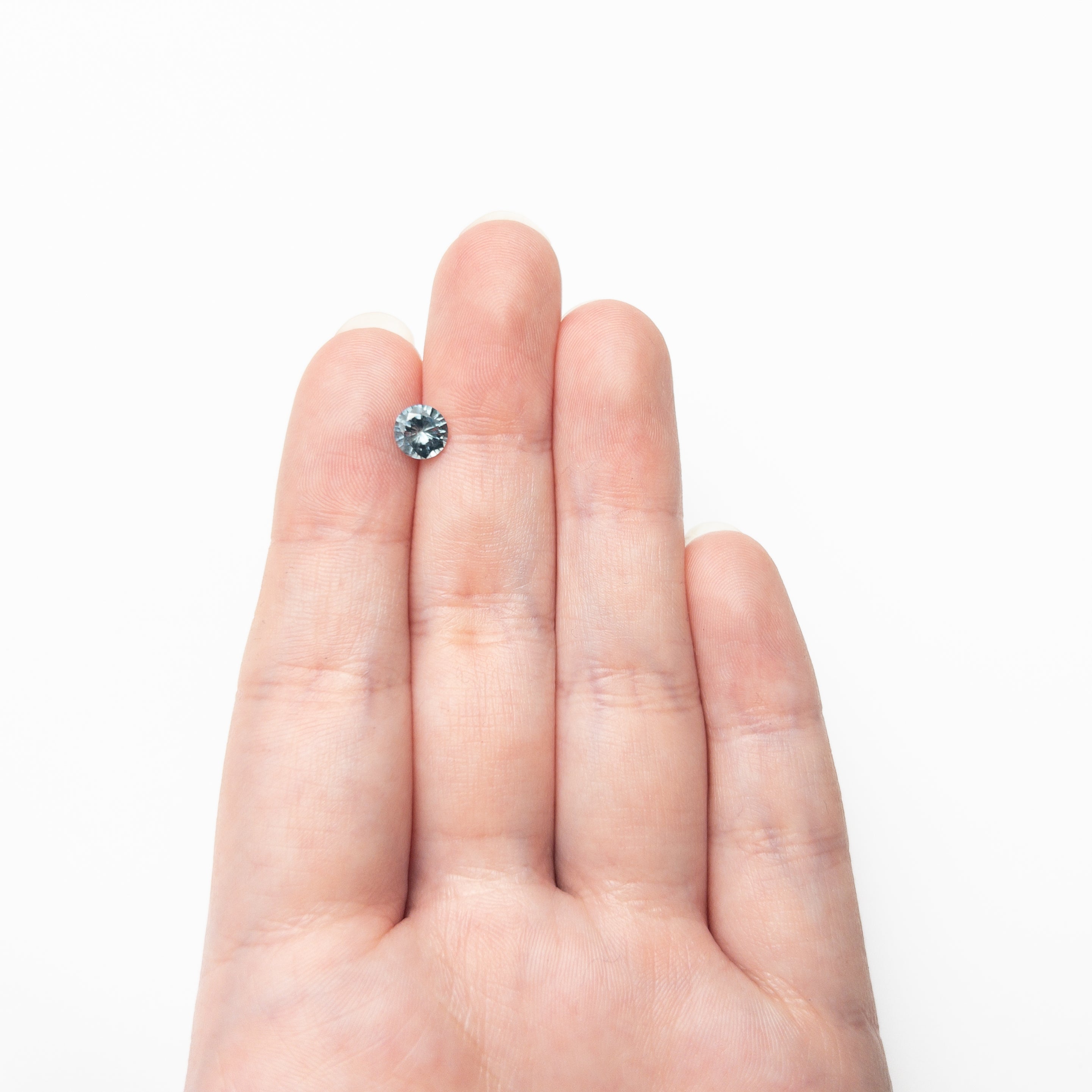 1.00ct 6.07x6.04x3.74mm Round Brilliant Sapphire 26141-23-Staghead Designs