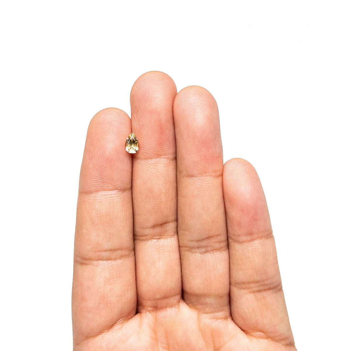 0.67ct 6.41x4.51x3.15mm Pear Brilliant Sapphire 26145-02-Staghead Designs