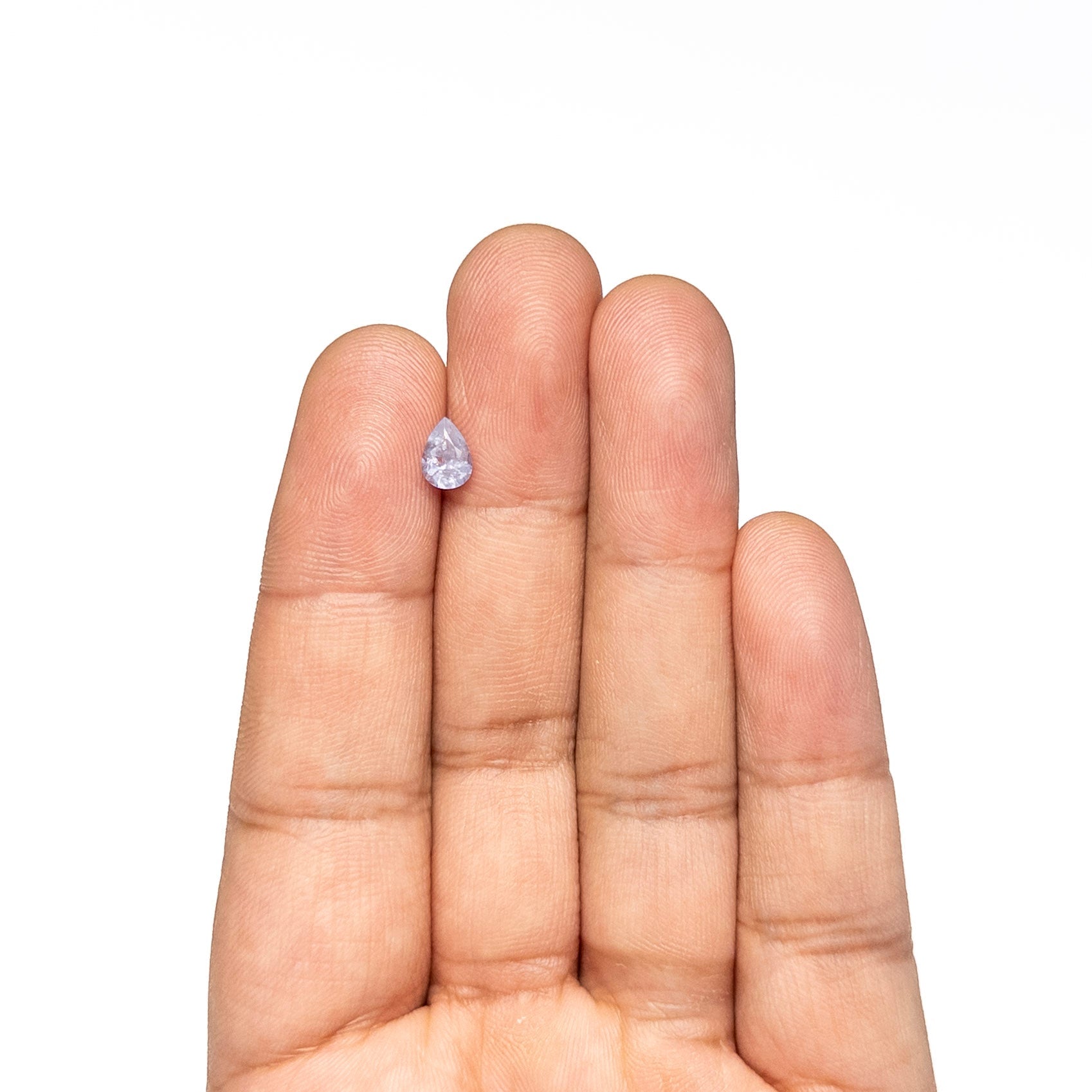 0.80ct 6.84x4.89x3.38mm Pear Brilliant Sapphire 26150-17-Staghead Designs
