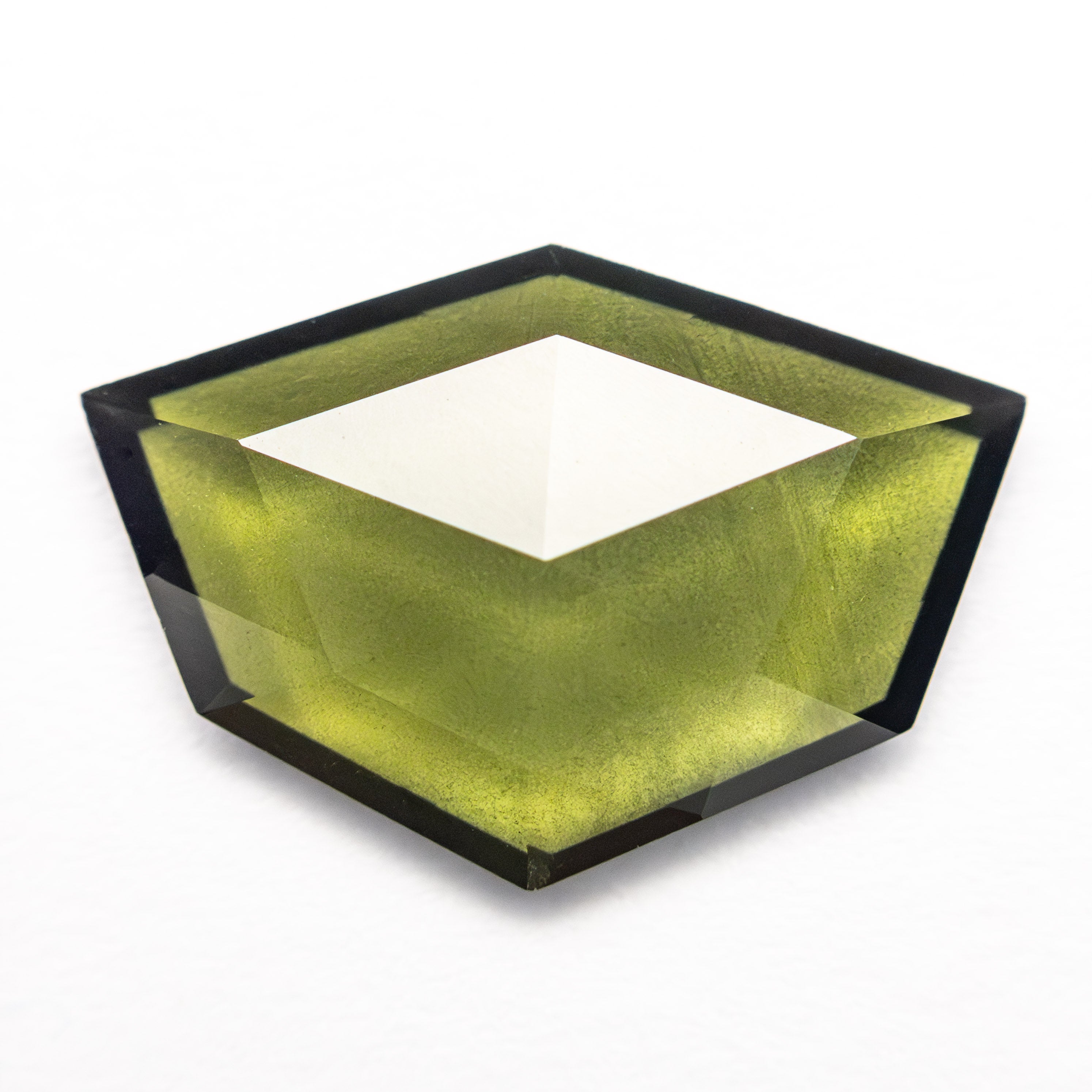 3.67ct 14.76x10.08x 2.70mm Shield Rosecut Sapphire 26327-07-Staghead Designs