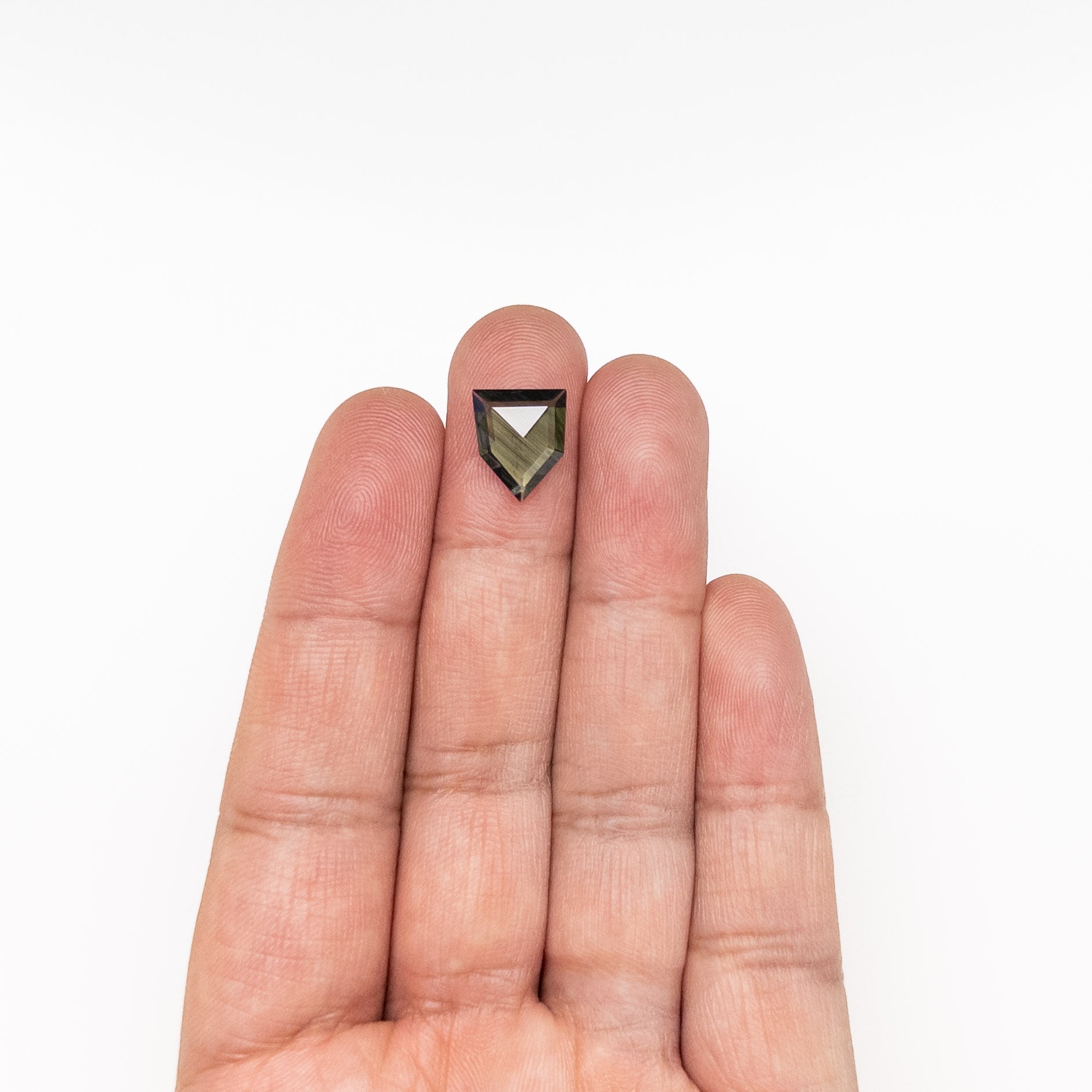 2.50ct 11.77x9.87x 2.12mm Pentagon Rosecut Sapphire 26327-08-Staghead Designs