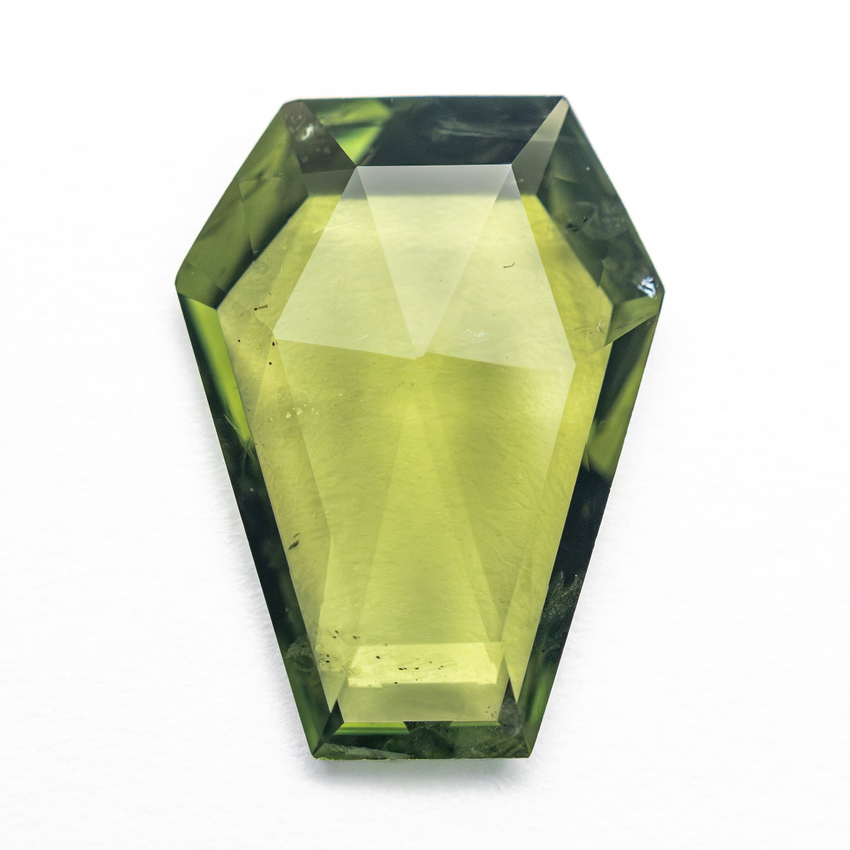 2.85ct 12.76x9.51x2.42mm Coffin Rosecut Sapphire 26327-10-Staghead Designs