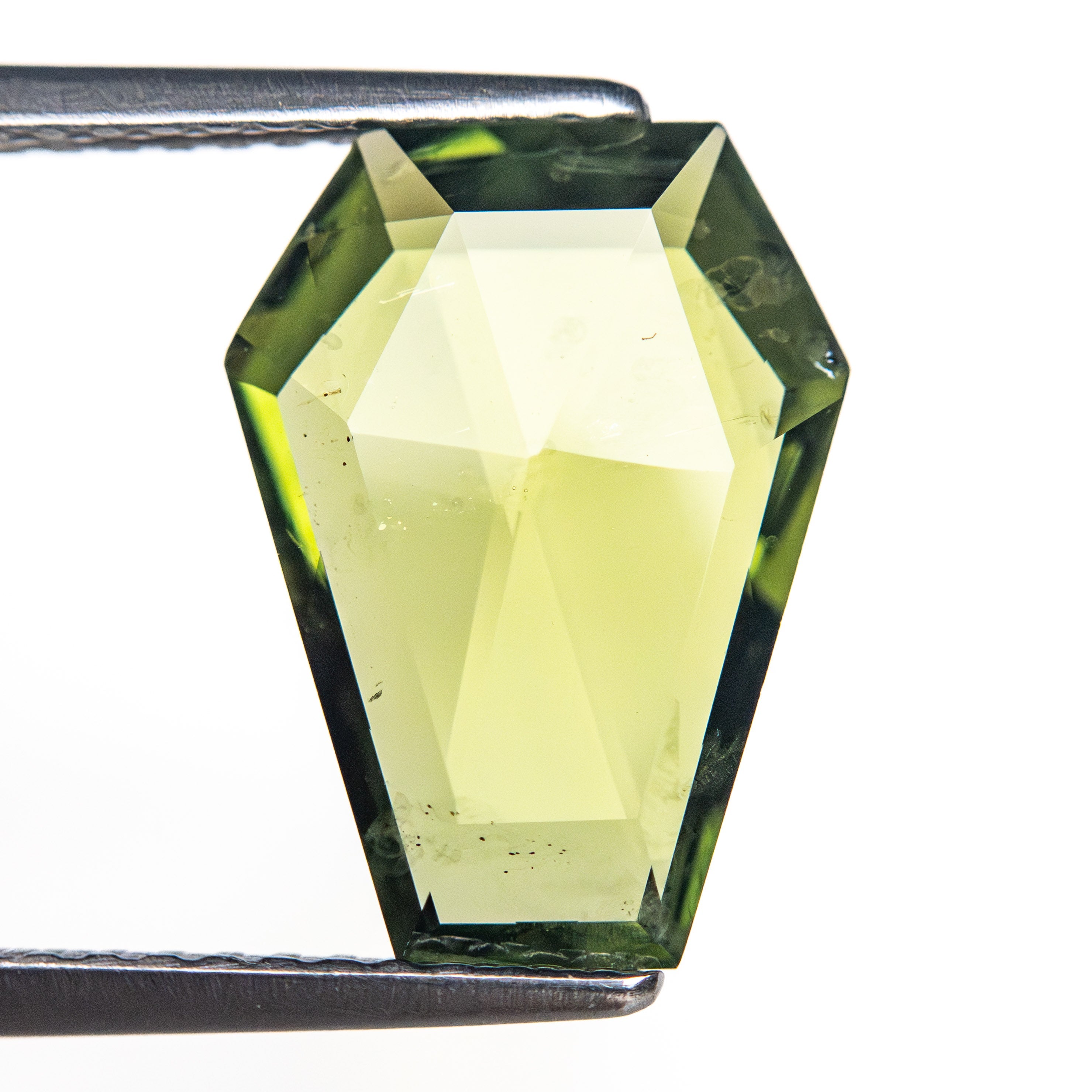 2.85ct 12.76x9.51x2.42mm Coffin Rosecut Sapphire 26327-10-Staghead Designs