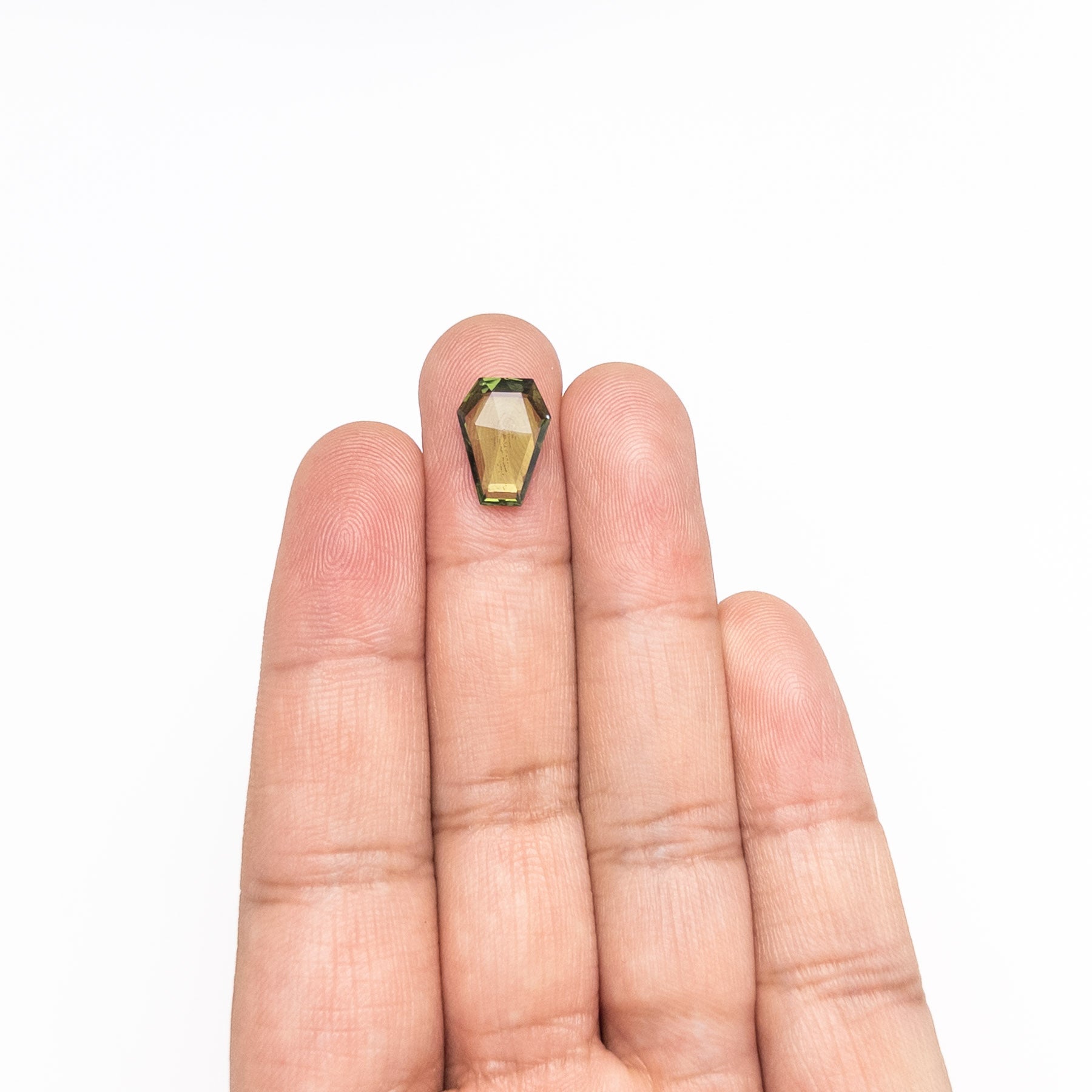 2.85ct 12.76x9.51x2.42mm Coffin Rosecut Sapphire 26327-10-Staghead Designs