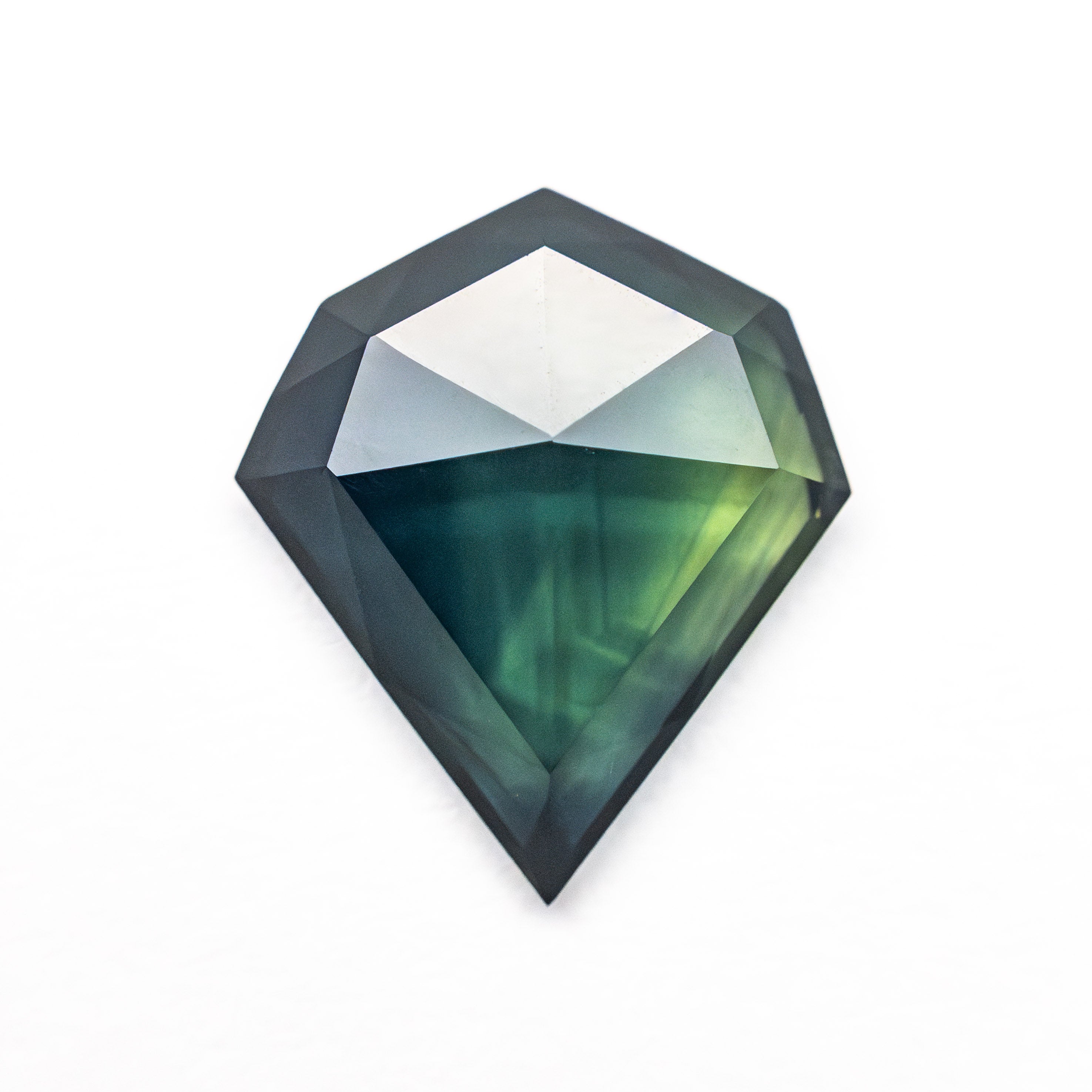 2.42ct 11.00x9.47x2.93mm Shield Rosecut Sapphire 26327-15-Staghead Designs