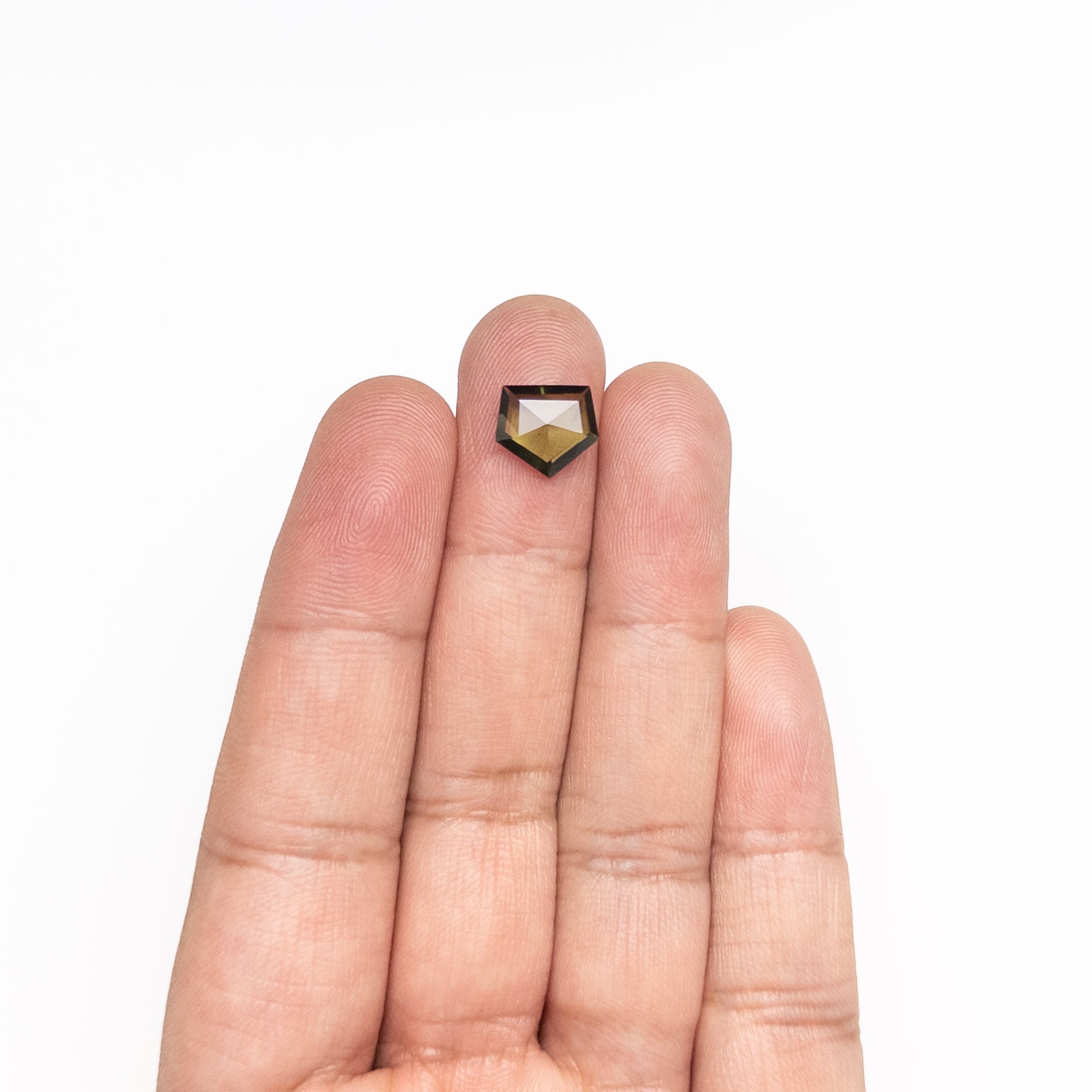 1.92ct 10.16x9.10x2.13mm Pentagon Rosecut Sapphire 26327-17-Staghead Designs