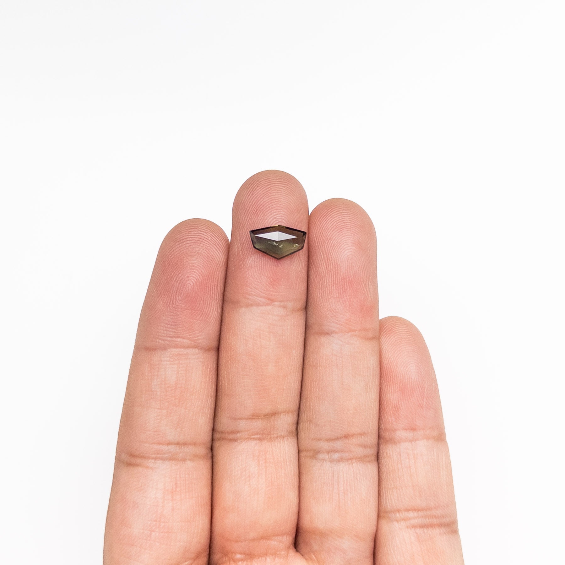 1.55ct 10.92x6.58x2.25mm Shield Rosecut Sapphire 26327-25-Staghead Designs