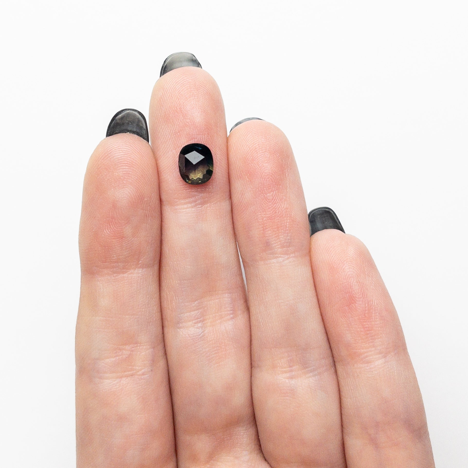 1.16ct 7.19x6.04x2.92mm Cushion Rosecut Sapphire 26327-64-Staghead Designs