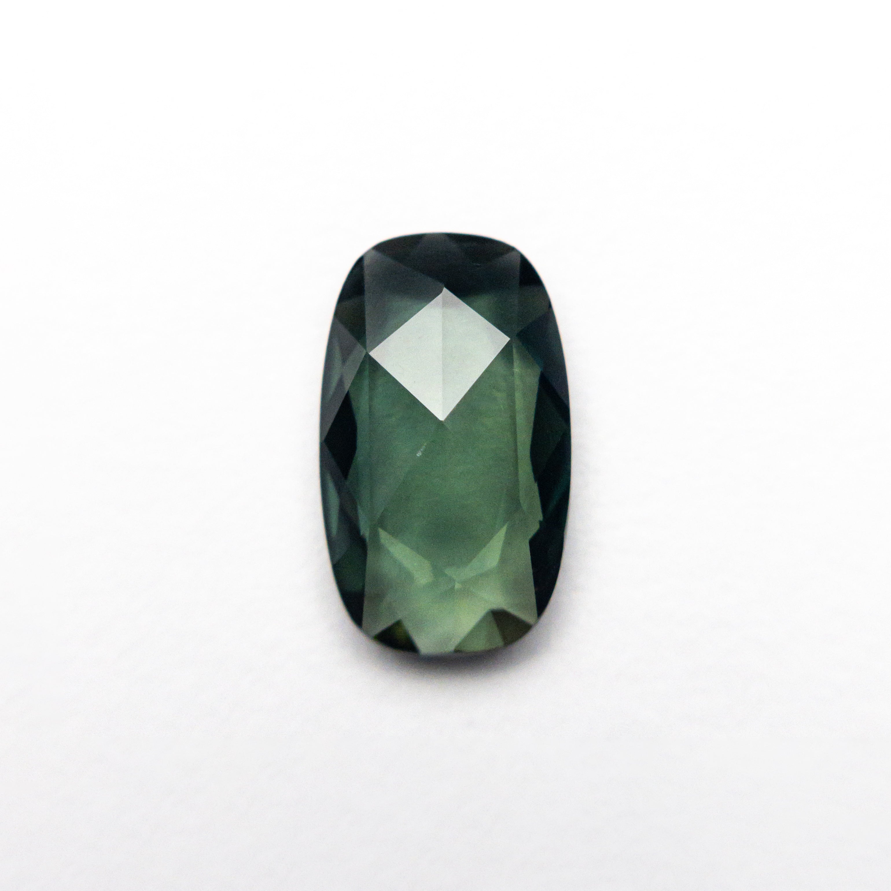 RETURNING: D14747 Sept 15/2025 1.41ct 9.42x5.62x2.52mm Cushion Rosecut Sapphire 26327-69-Staghead Designs