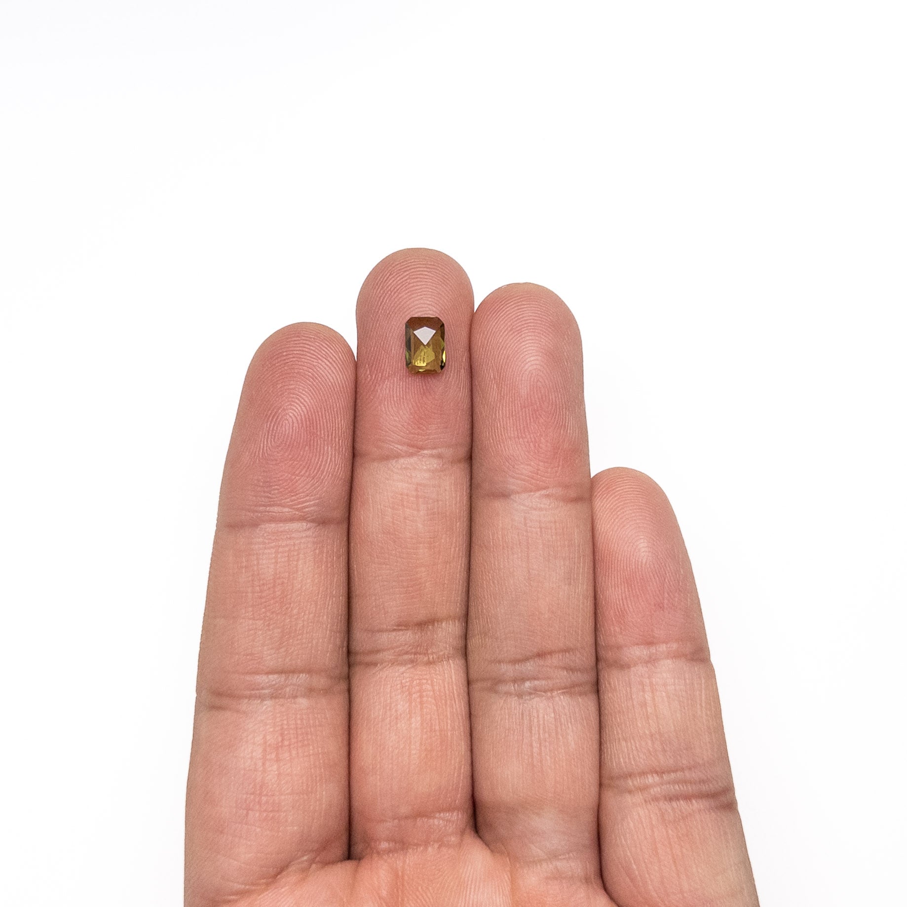 0.80ct 6.97x4.89x2.09mm Cut Corner Rectangle Rosecut Sapphire 26327-76-Staghead Designs