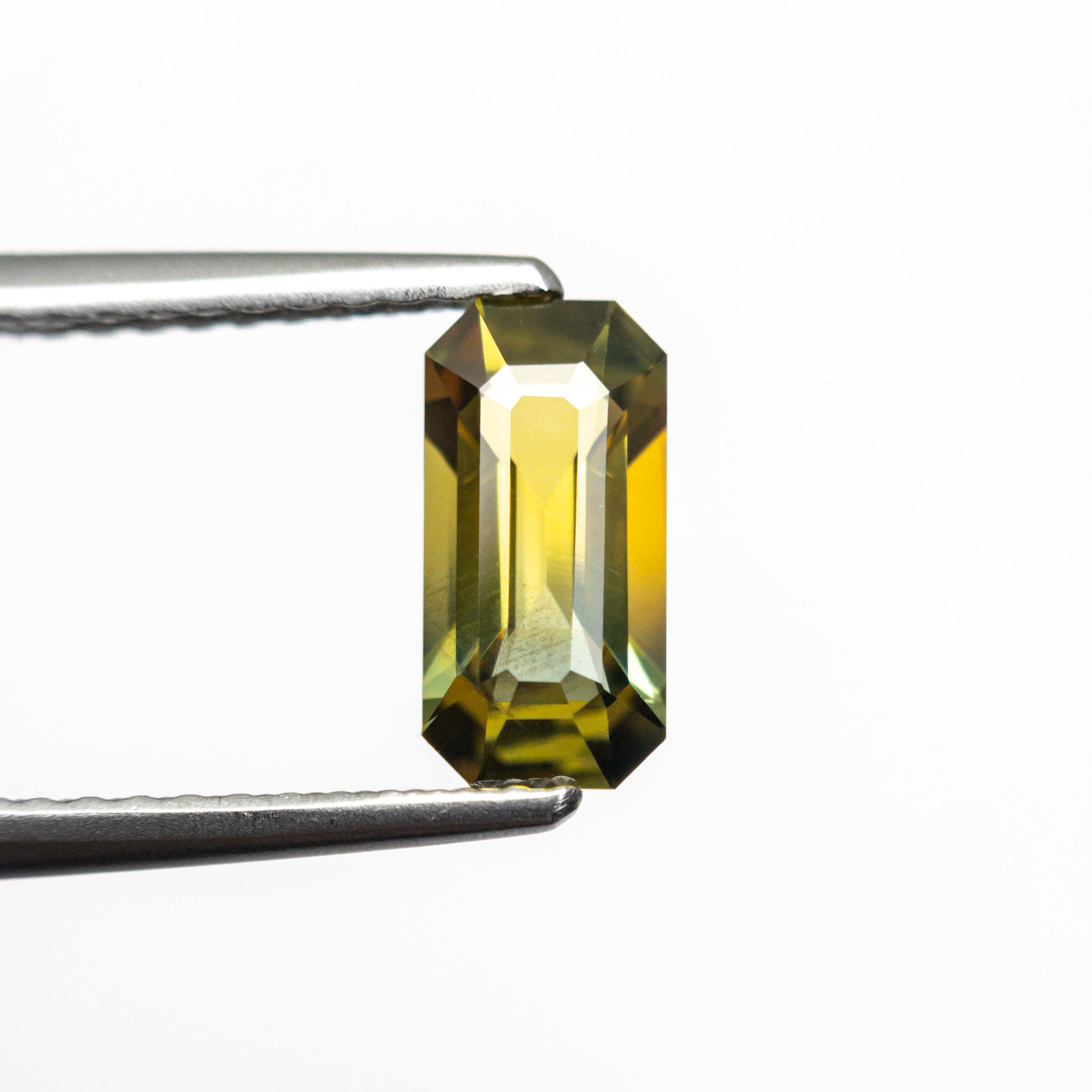 0.96ct 8.44x4.22x2.79mm Cut Corner Rectangle Step Cut Sapphire 26336-01-Staghead Designs