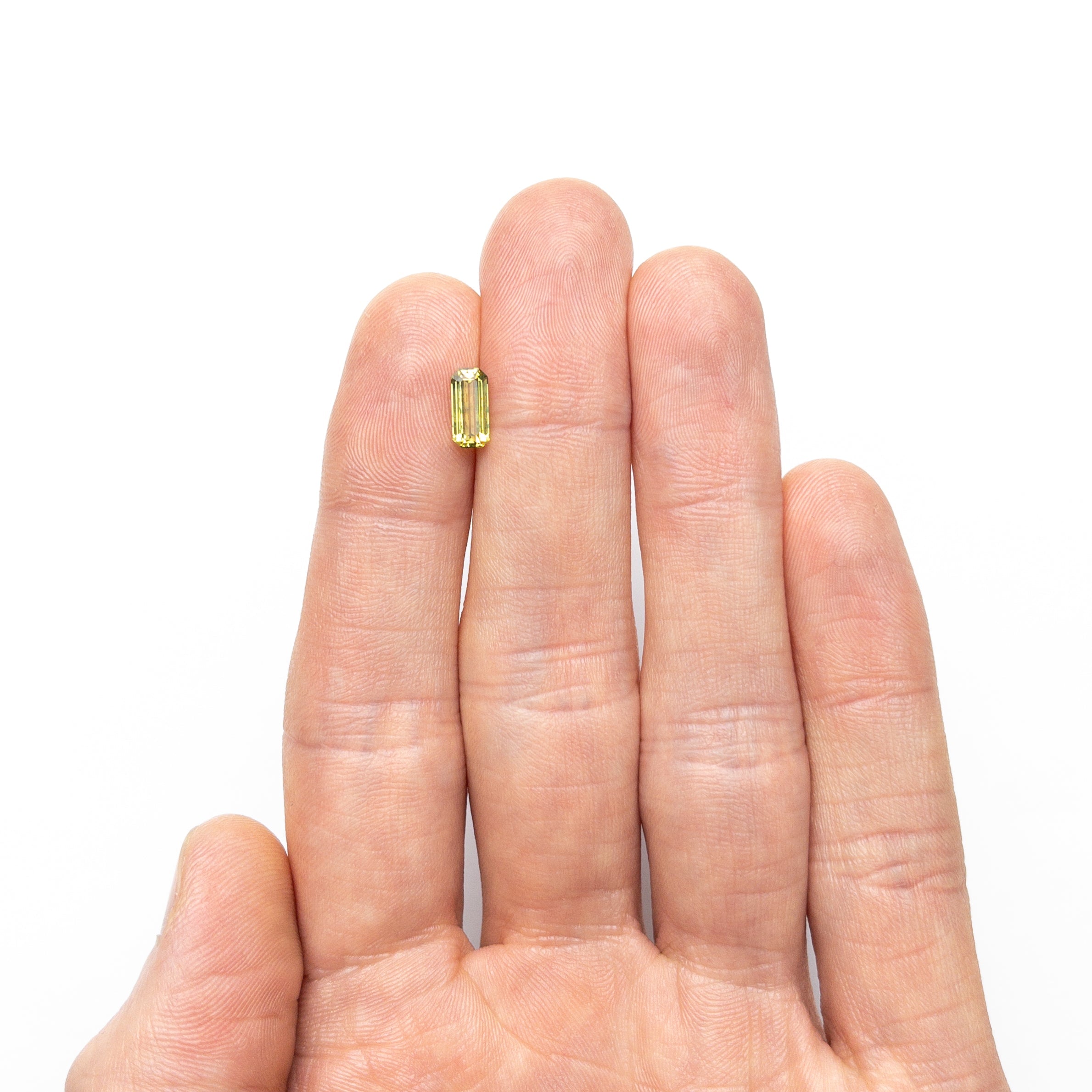 1.18ct 8.28x3.91x3.01mm Cut Corner Rectangle Step Cut Sapphire 26336-06-Staghead Designs