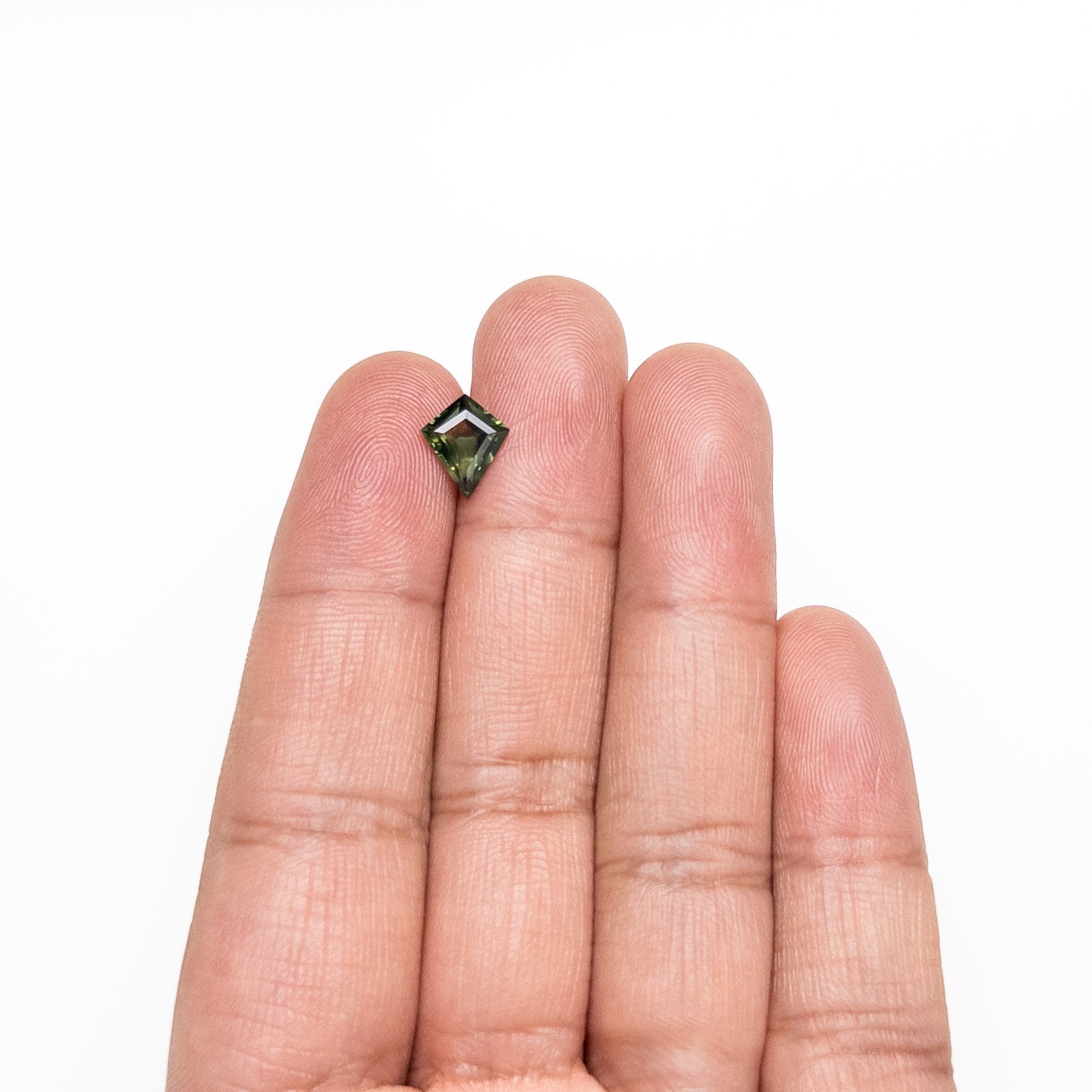 1.79ct 9.80x8.34x3.98mm Kite Step Cut Sapphire 26340-04-Staghead Designs