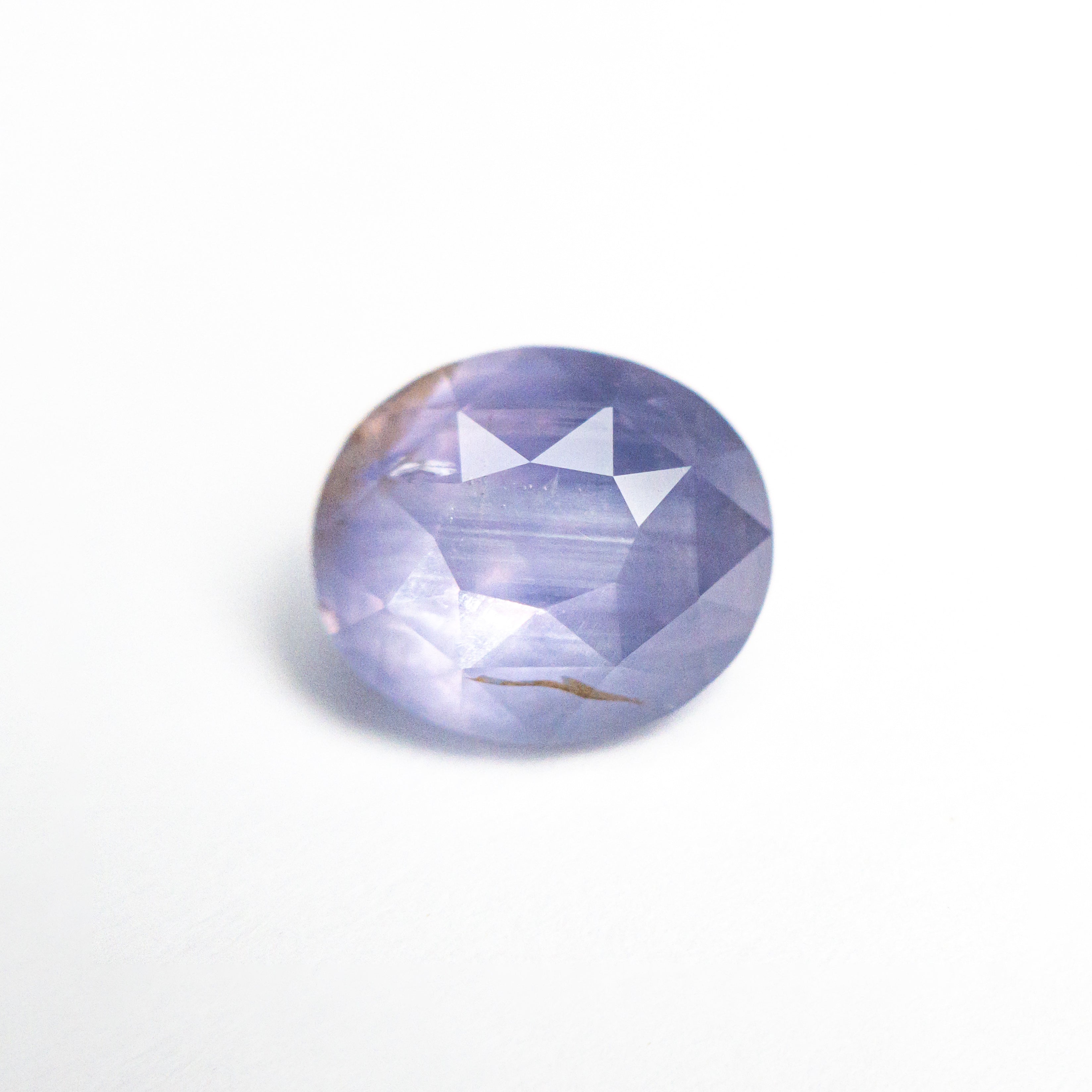 3.59ct 8.99x7.82x5.95mm Oval Brilliant Sapphire 26396-01-Staghead Designs