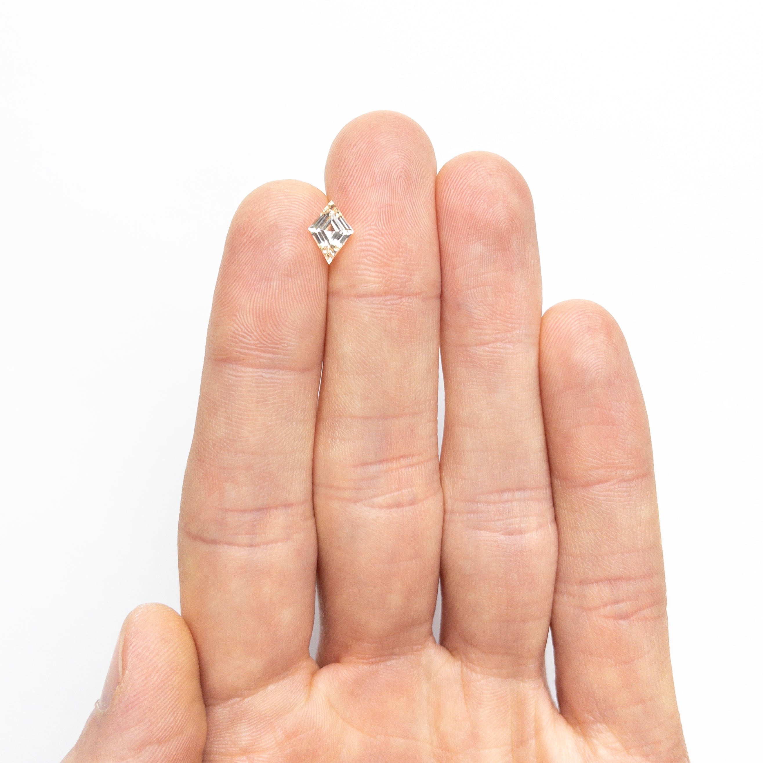 1.09ct 8.89x6.32x3.60mm Lozenge Step Cut Sapphire 26439-01-Staghead Designs