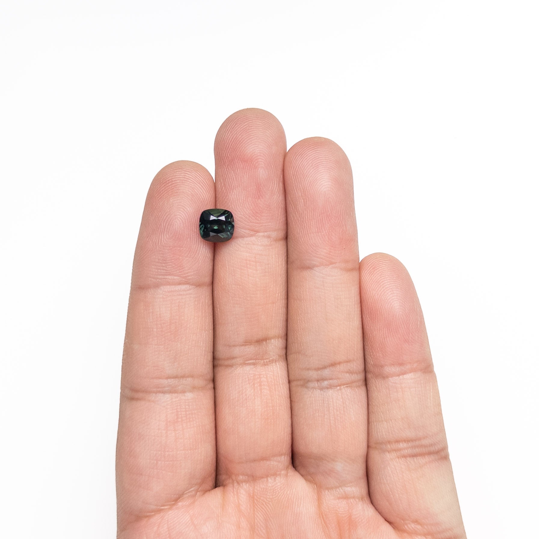 1.98ct 7.15x6.84x4.66mm Cushion Brilliant Sapphire 26501-01-Staghead Designs