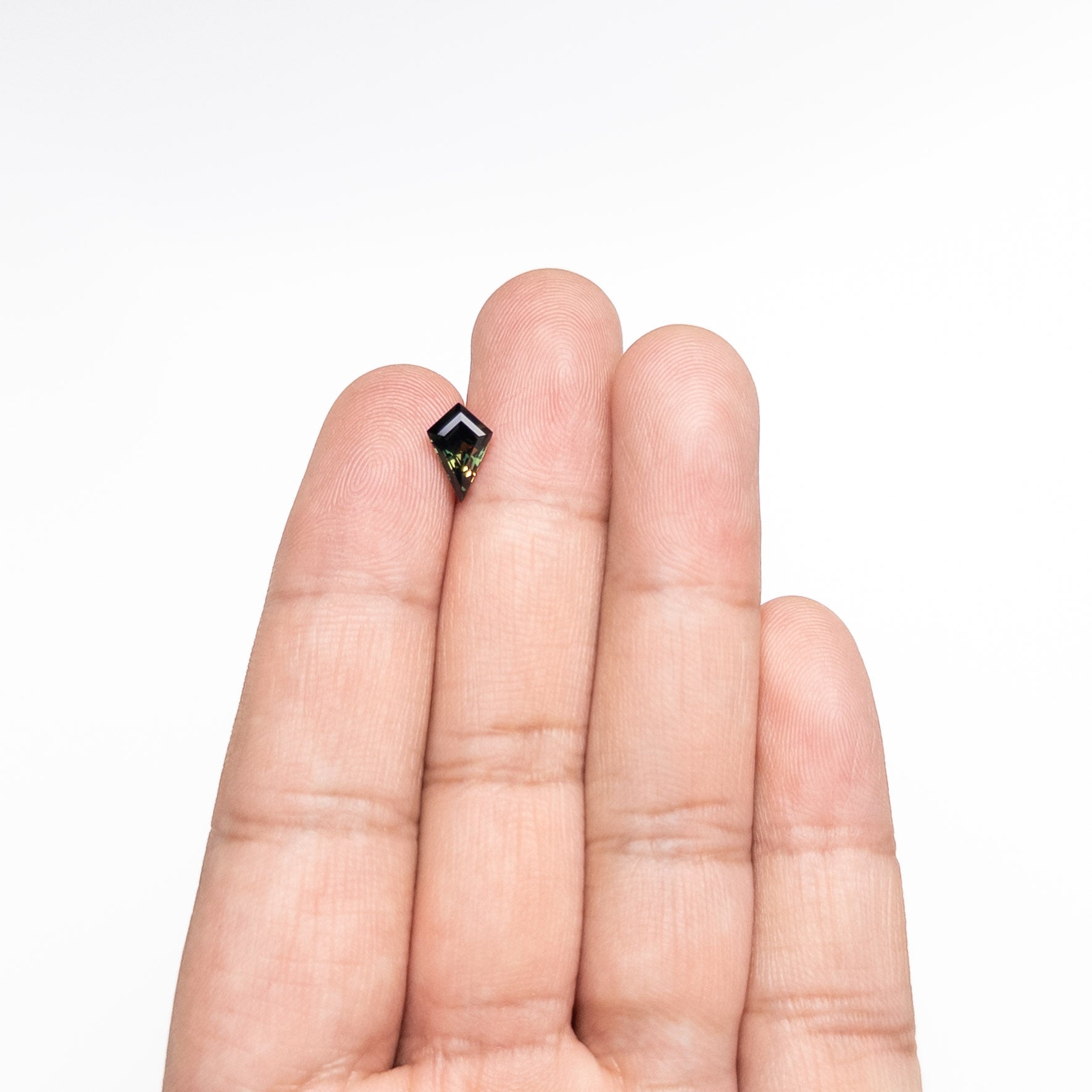 1.19ct 9.55x6.42x3.68mm Kite Step Cut Sapphire 26516-06-Staghead Designs