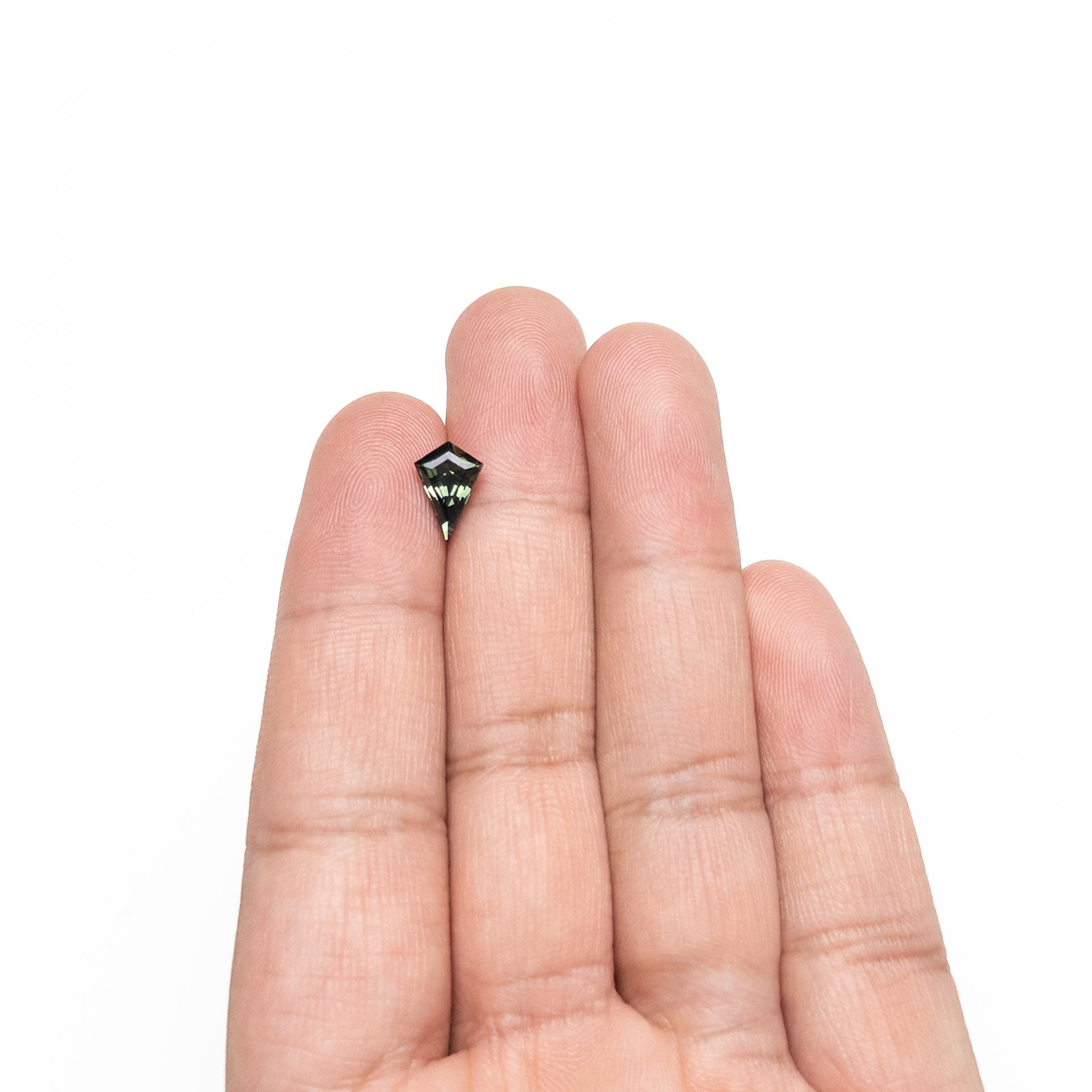 1.83ct 10.37x6.98x4.88mm Kite Step Cut Sapphire 26517-01-Staghead Designs