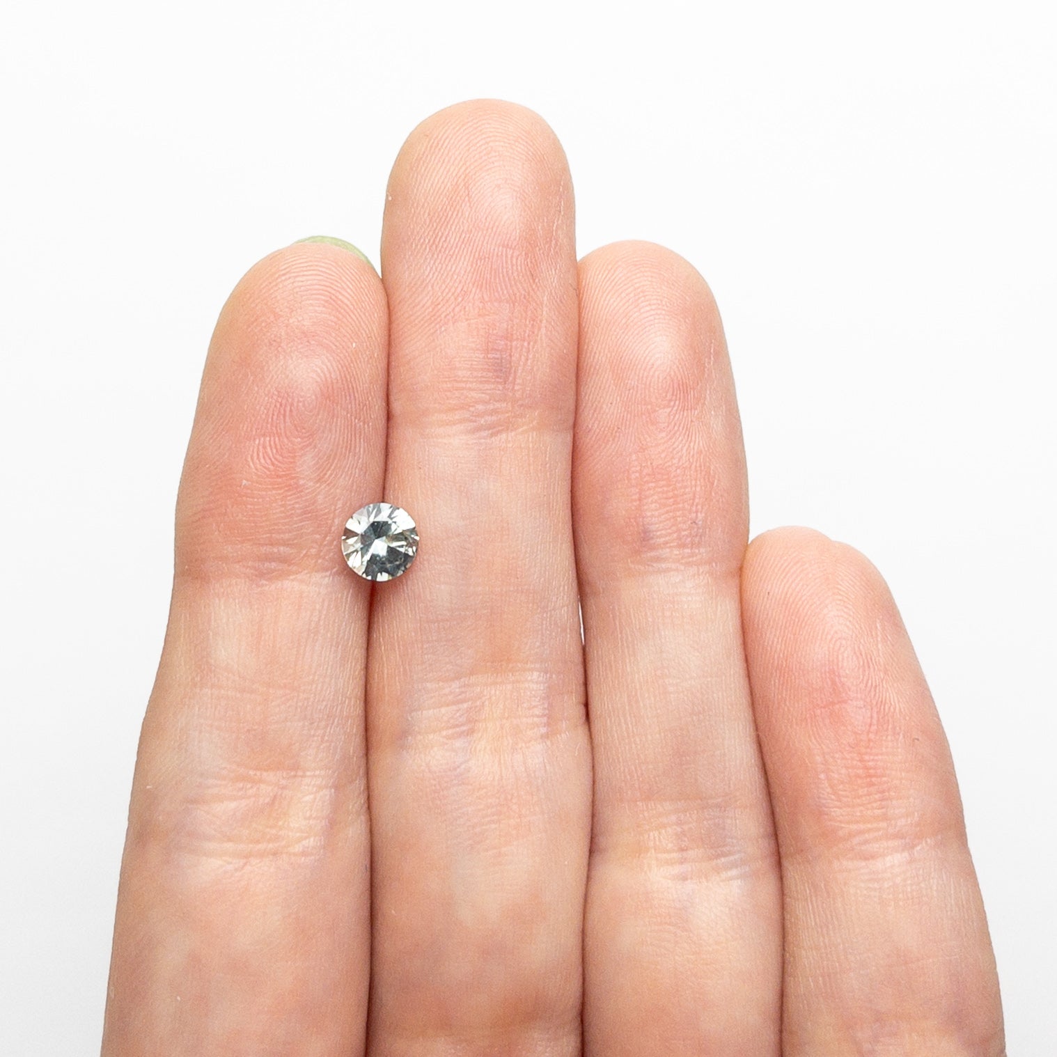 0.66ct 5.20x5.17x3.33mm Round Brilliant Sapphire 26556-12-Staghead Designs