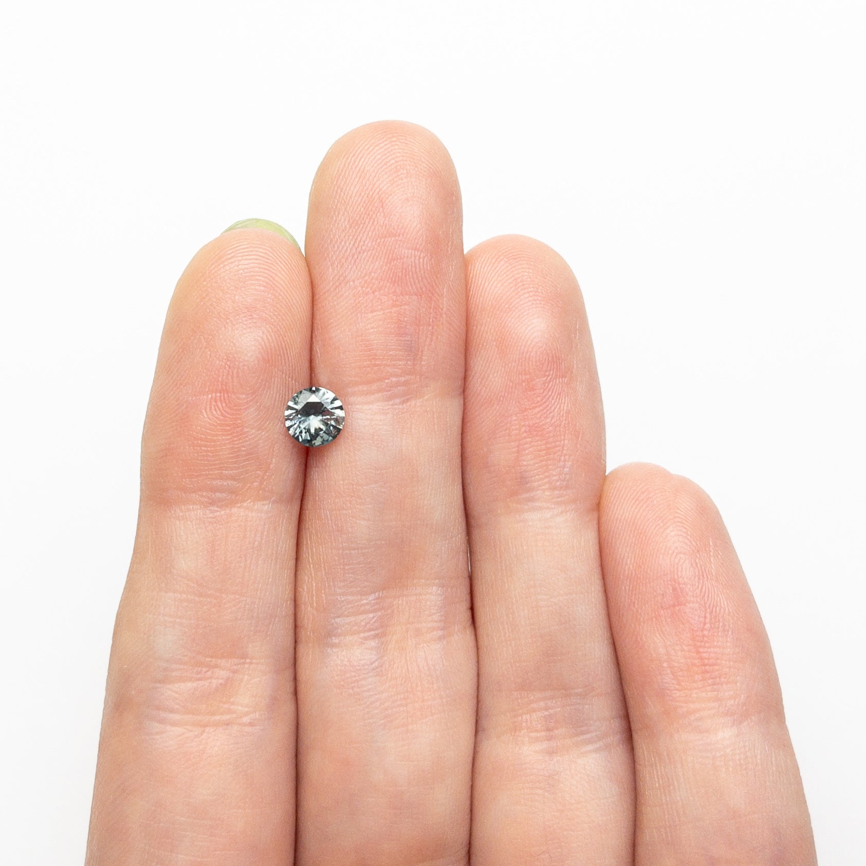 0.54ct 4.99x4.98x2.96mm Round Brilliant Sapphire 26556-13-Staghead Designs