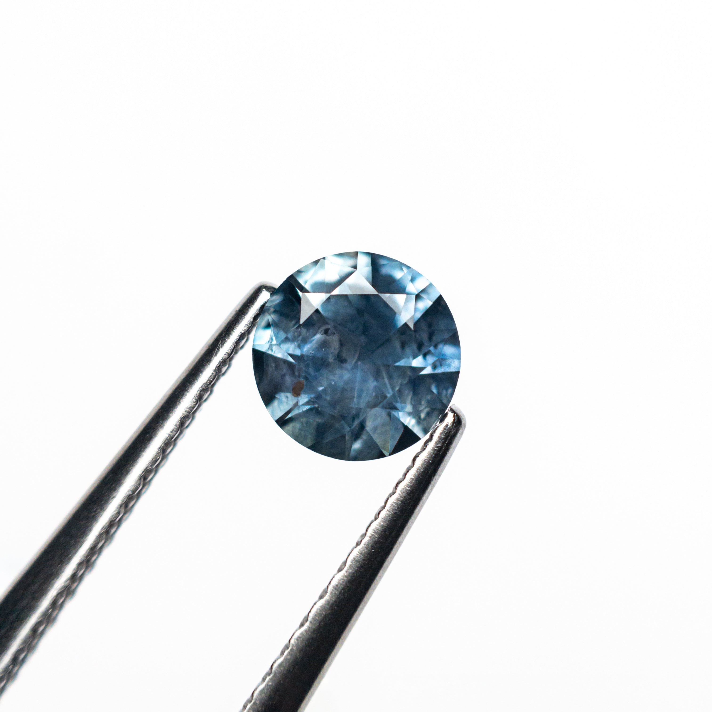 5.45x5.41x3.48mm Round Brilliant Sapphire 26556-19-Staghead Designs