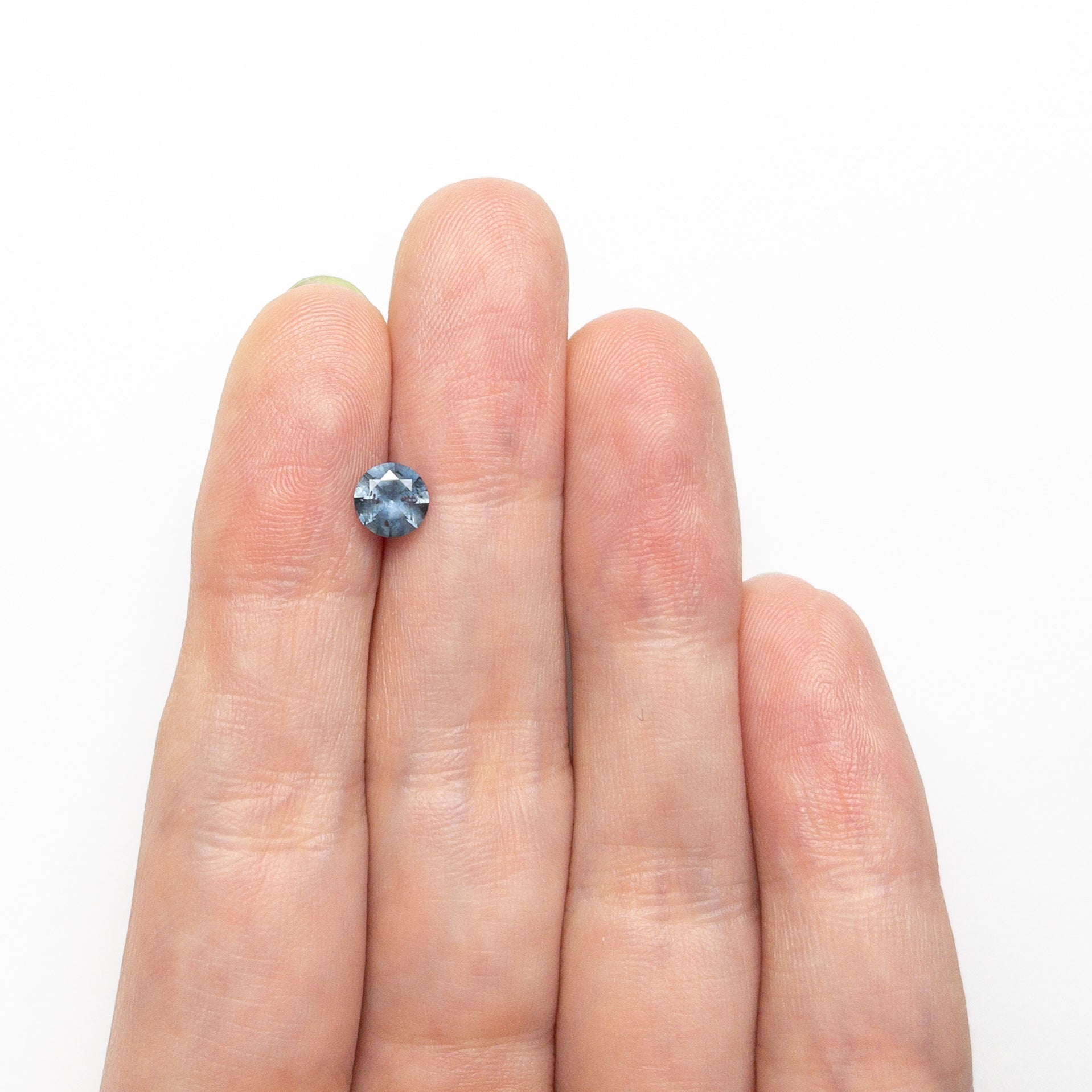 5.45x5.41x3.48mm Round Brilliant Sapphire 26556-19-Staghead Designs