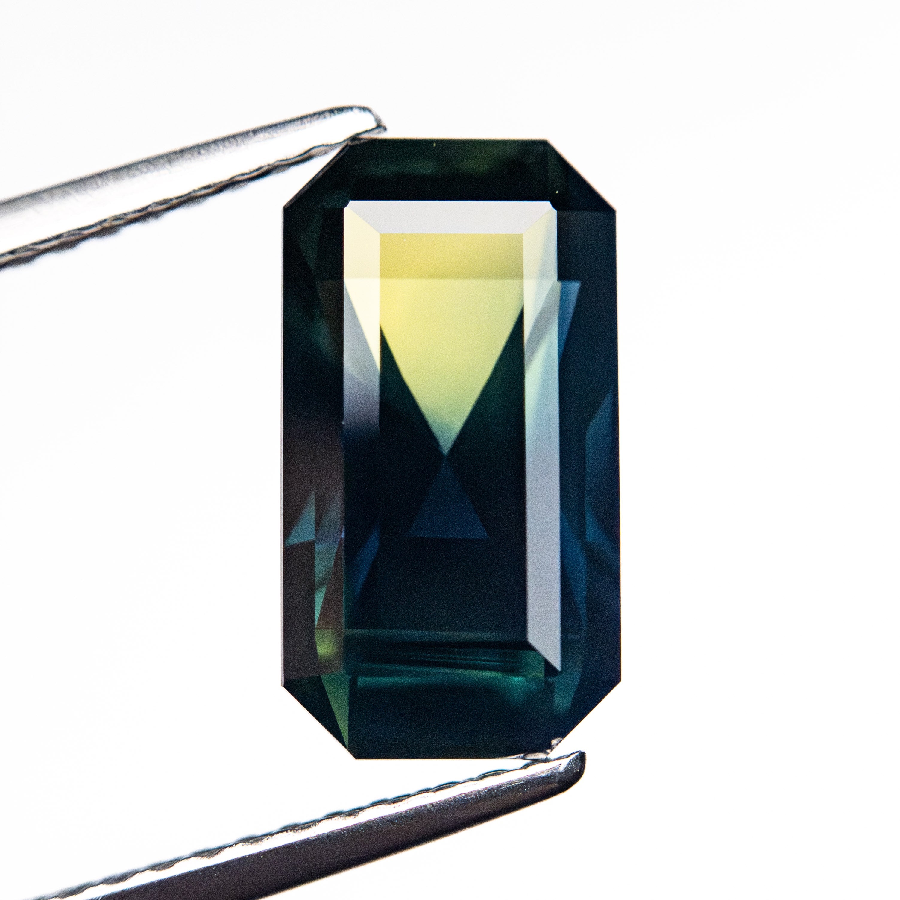 3.11ct 11.33x6.15x4.75mm Cut Corner Rectangle Step Cut Sapphire 26723-01-Staghead Designs