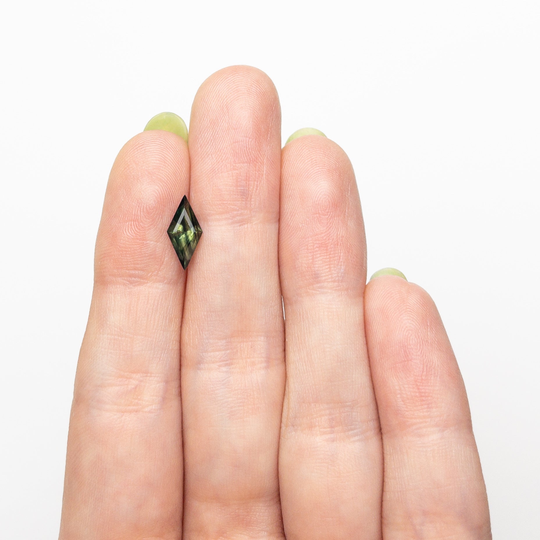 0.97ct 11.15x5.27x3.46mm Lozenge Step Cut Sapphire 26732-02-Staghead Designs