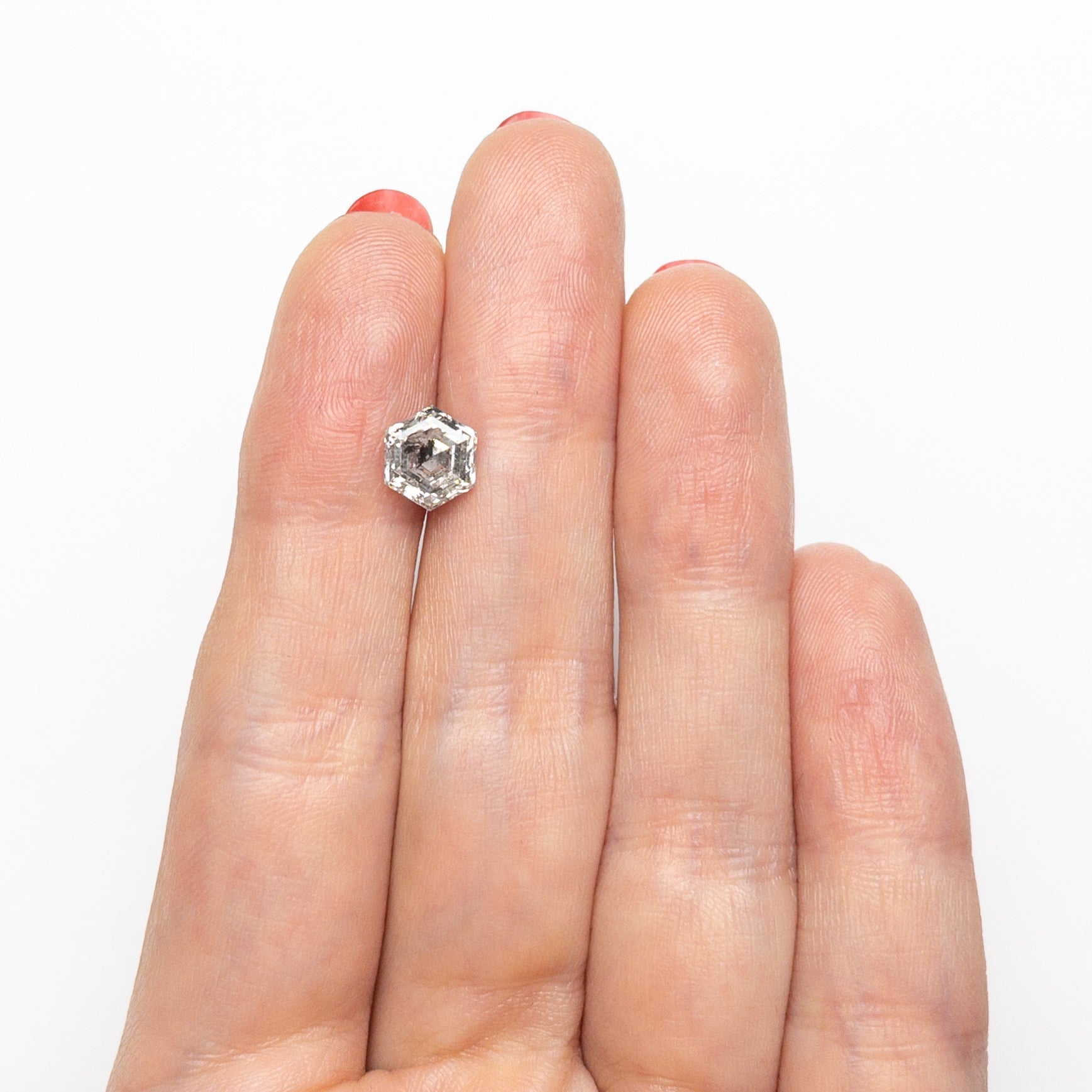 1.74ct 7.72x6.69x4.57mm Hexagon Step Cut 🇨🇦 26959-01-Staghead Designs