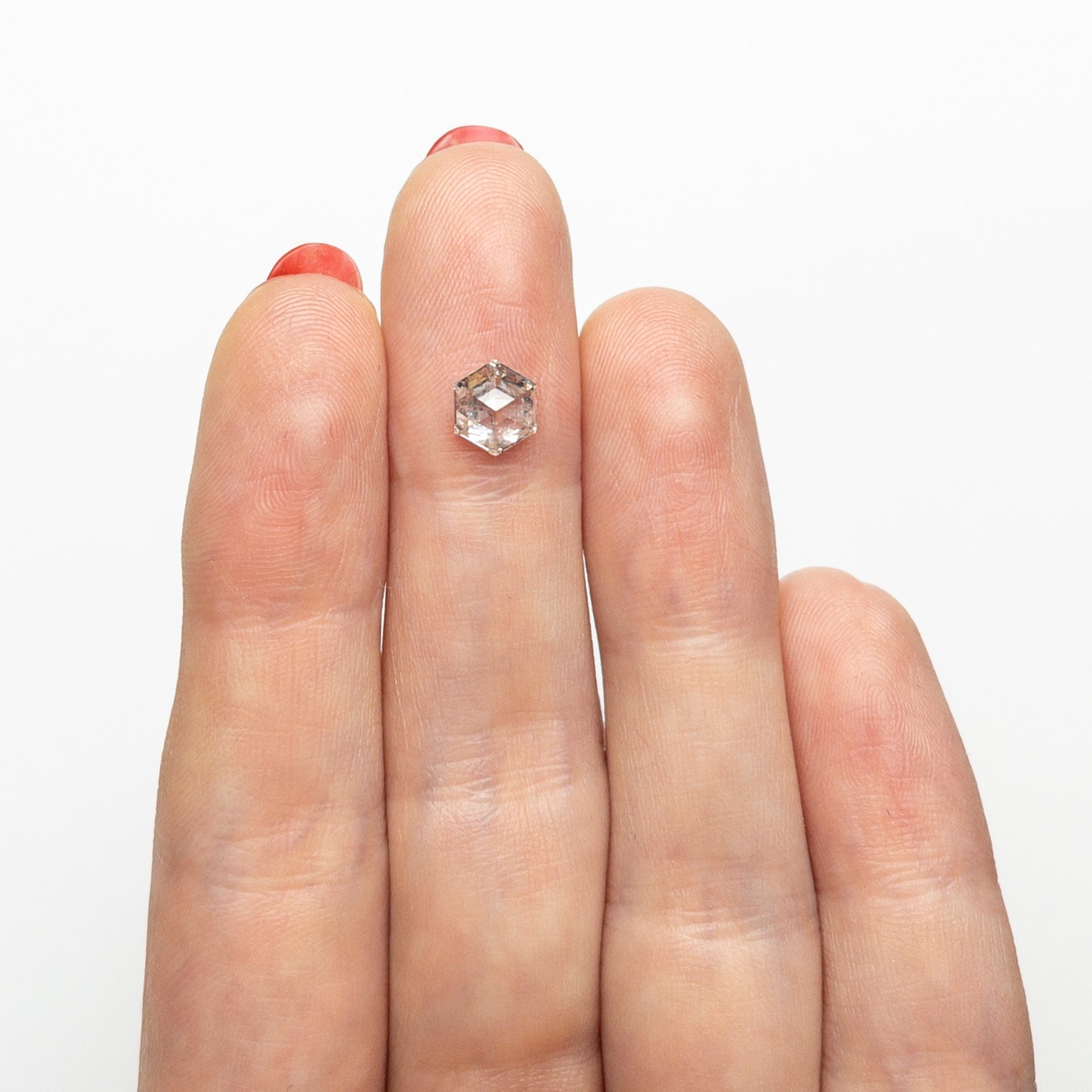 1.04ct 6.69x5.68x3.62mm Hexagon Step Cut 🇨🇦 27013-01-Staghead Designs