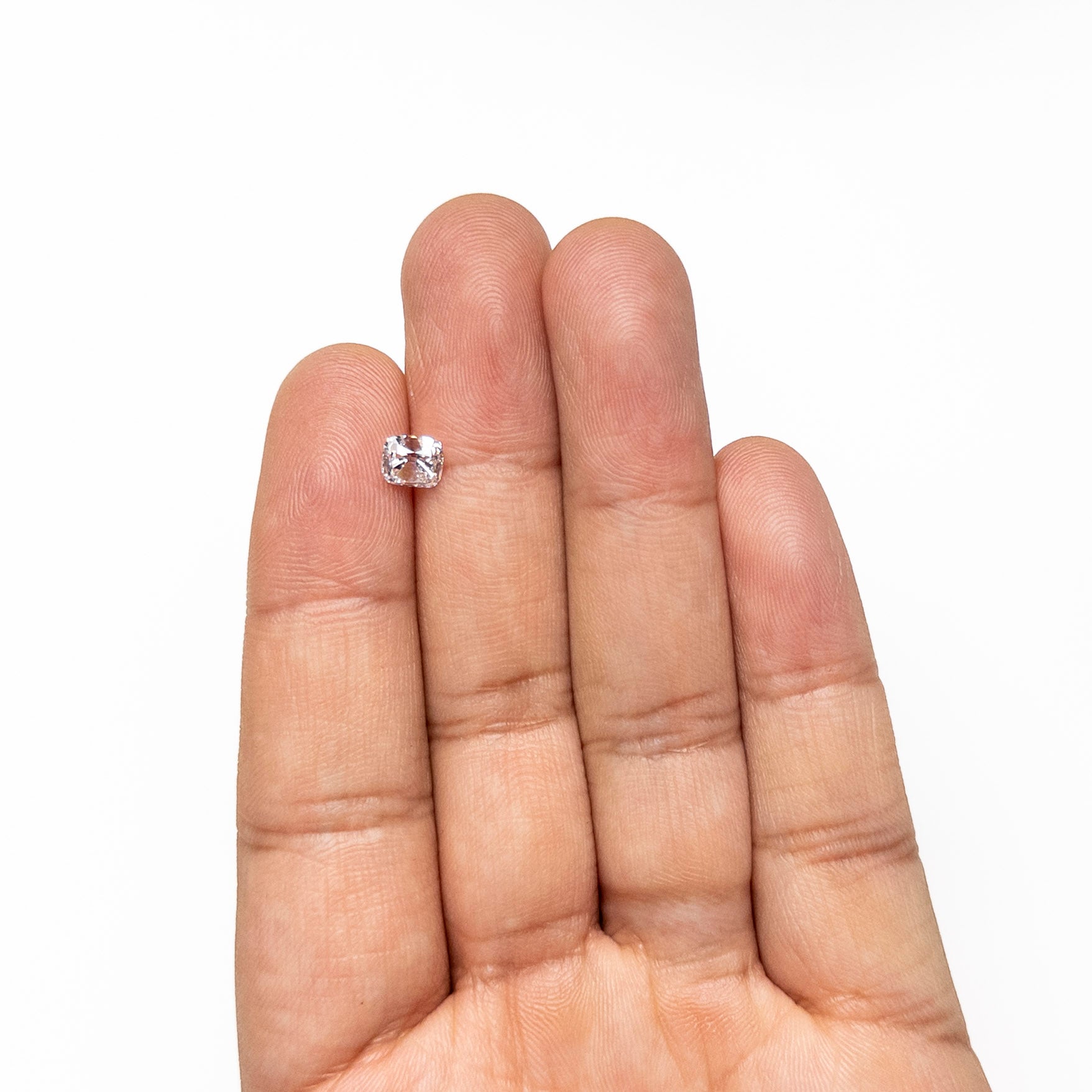 1.05ct 5.57x5.37x4.44mm SI1 I Modern Antique Old Mine Cut 27130-02-Staghead Designs