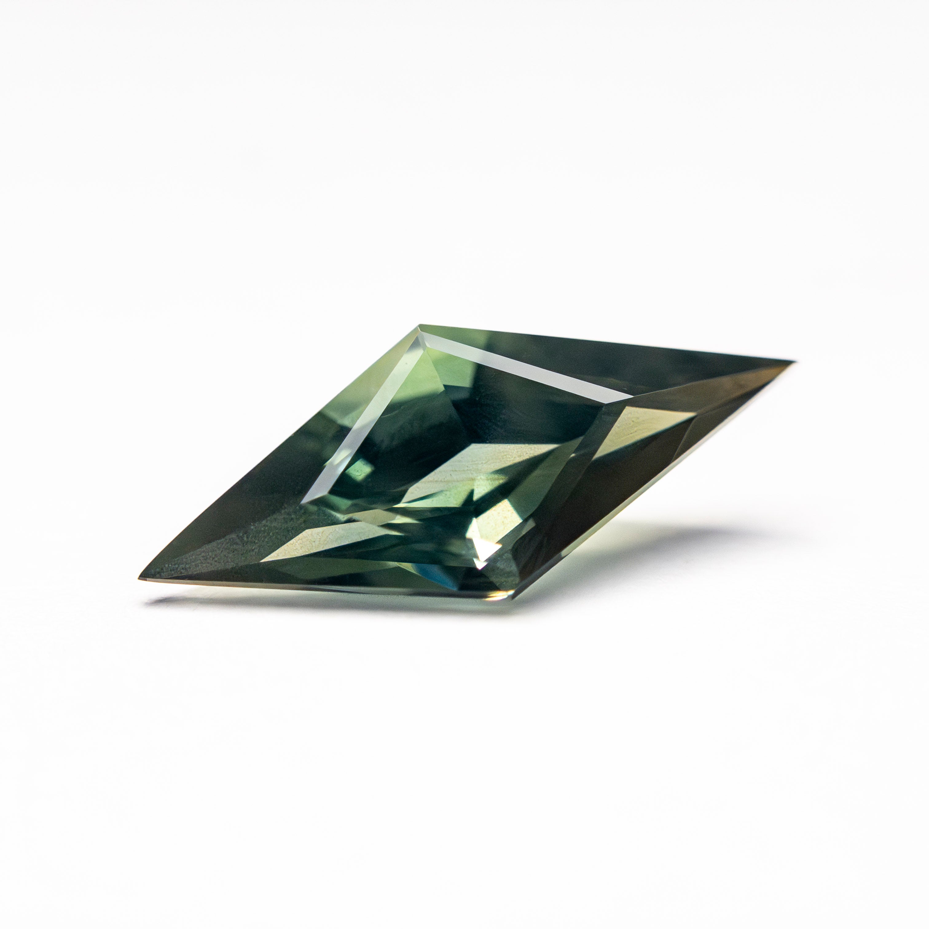 1.07ct 12.81x5.38x3.22mm Lozenge Step Cut Sapphire 27141-01-Staghead Designs