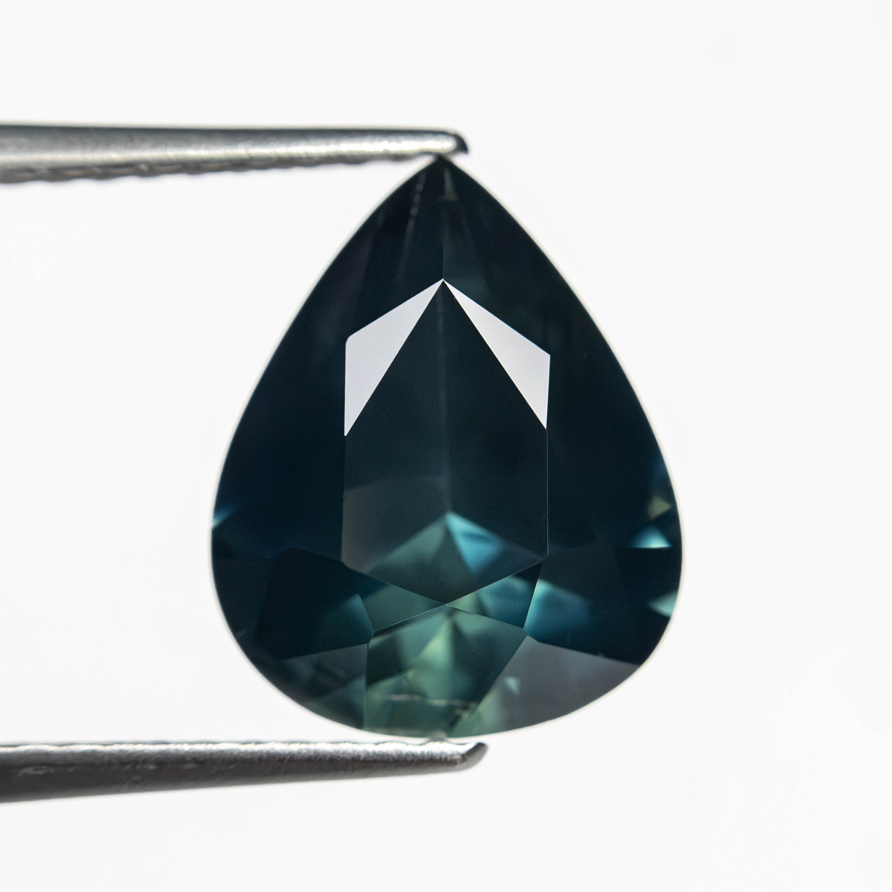 3.46ct 10.89x8.84x5.43mm Pear Brilliant Sapphire 27149-01-Staghead Designs