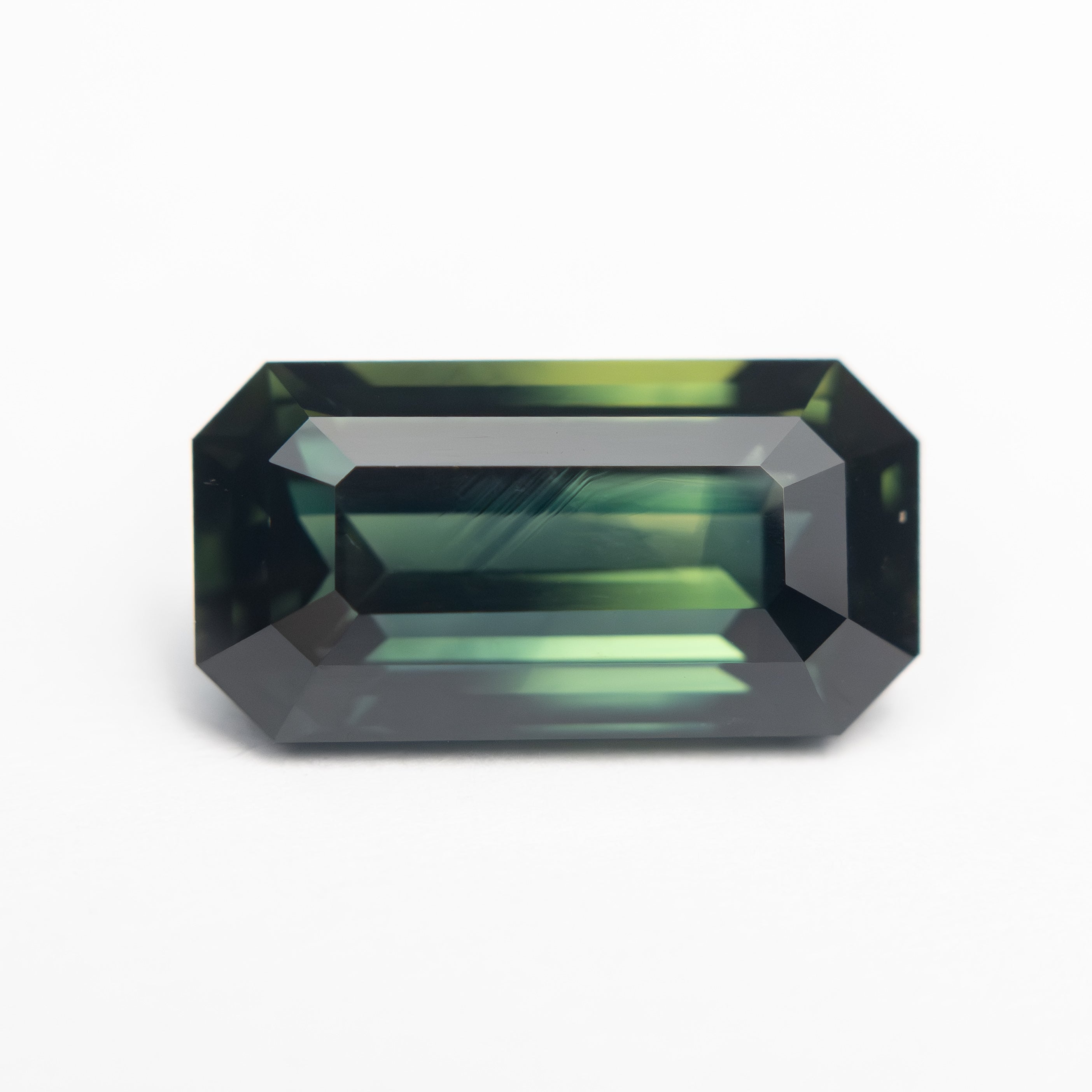 3.73ct 11.89x6.14x4.89mm Cut Corner Rectangle Step Cut Sapphire 27306-01