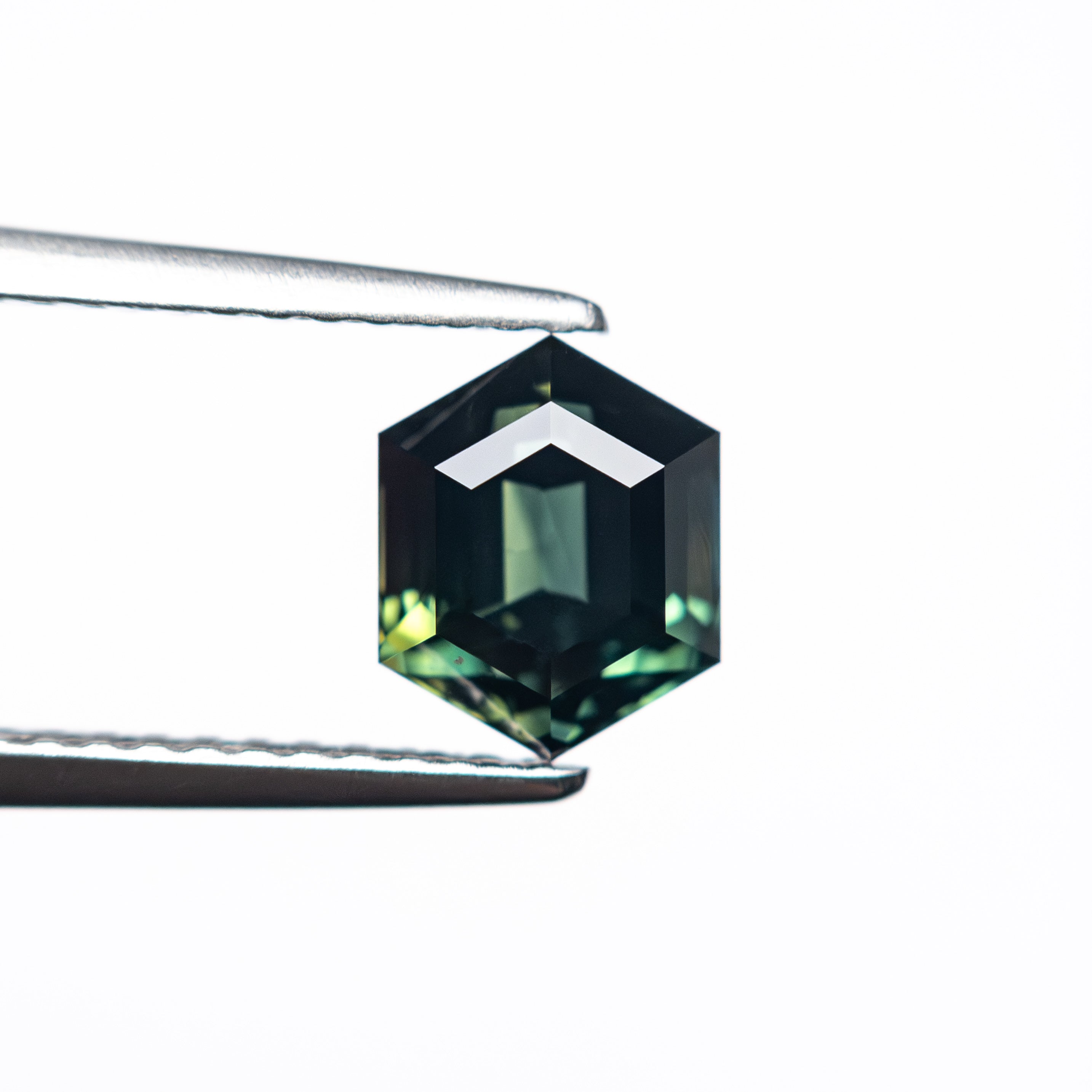 1.59ct 7.10x5.80x4.61mm Hexagon Step Cut Sapphire 27322-02-Staghead Designs