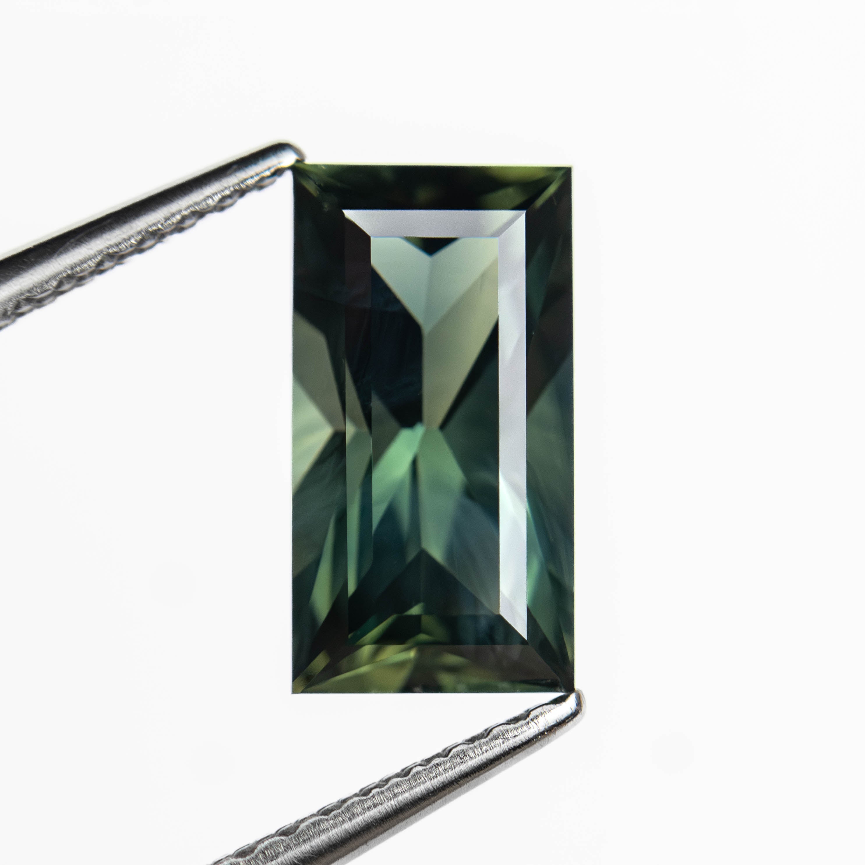 2.18ct 9.85x5.29x4.36mm Rectangle Step Cut Sapphire 27324-01-Staghead Designs