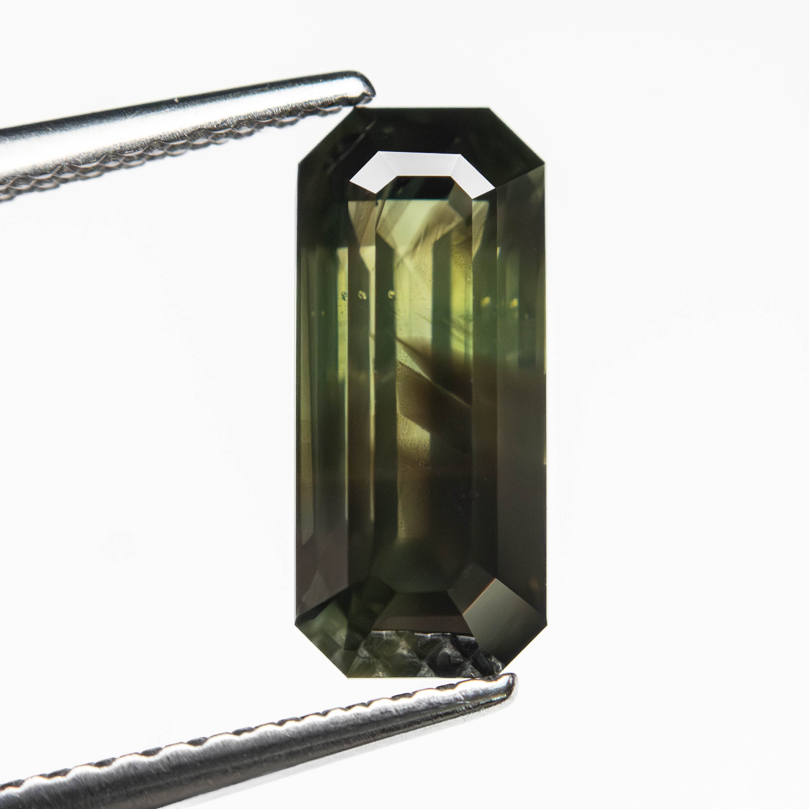 2.18ct 10.76x4.74x4.00mm Cut Corner Rectangle Step Cut Sapphire 27331-03-Staghead Designs
