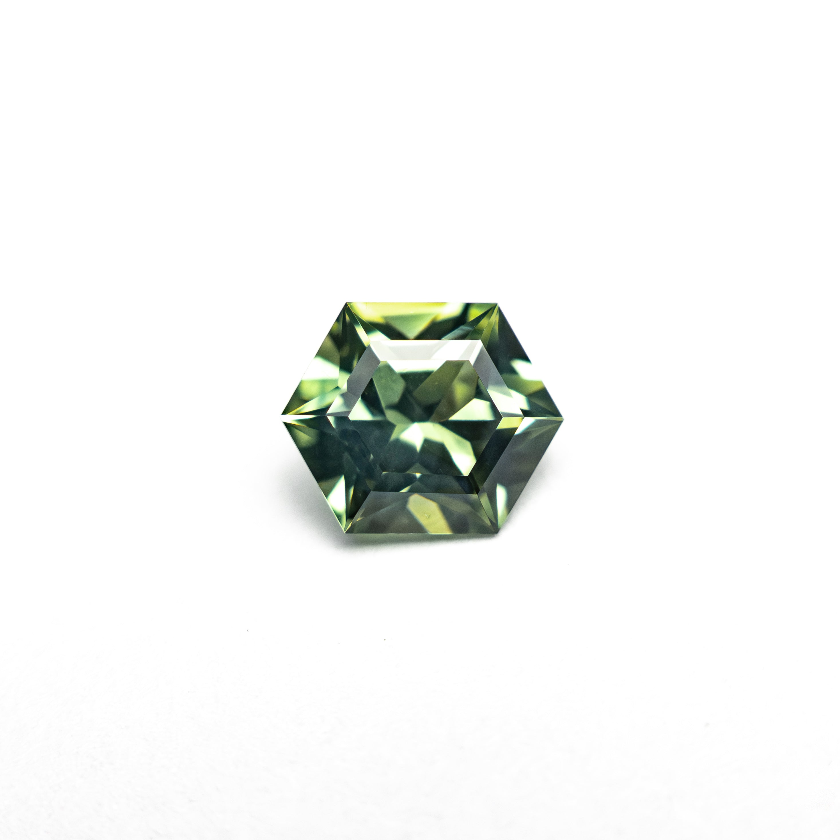 0.72ct 6.26x5.07x3.10mm Hexagon Step Cut Sapphire 27336-07