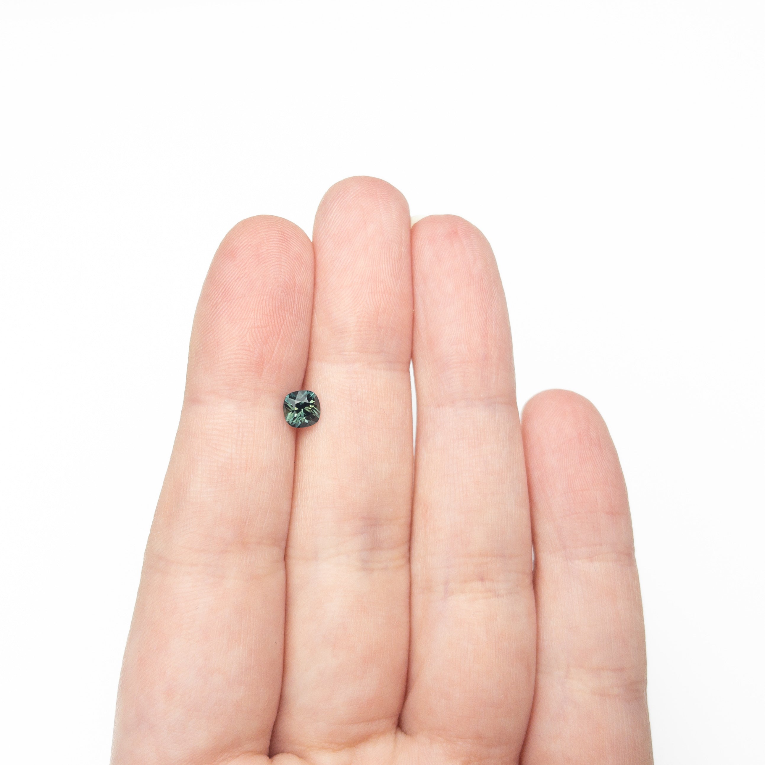 0.63ct 4.92x4.91x3.52mm Cushion Brilliant Sapphire 27336-13-Staghead Designs