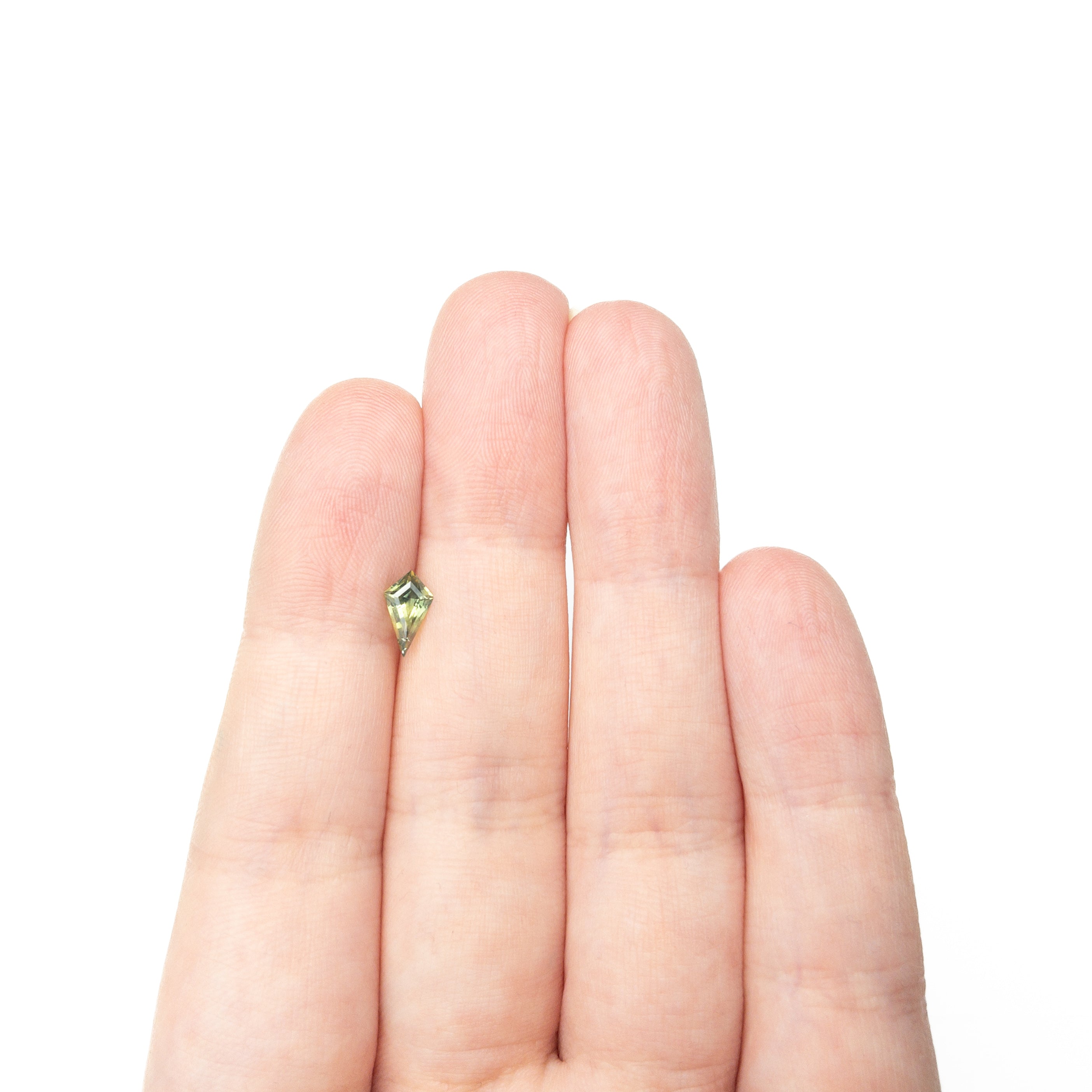 0.60ct 8.29x4.45x3.00mm Kite Step Cut Sapphire 27336-17-Staghead Designs