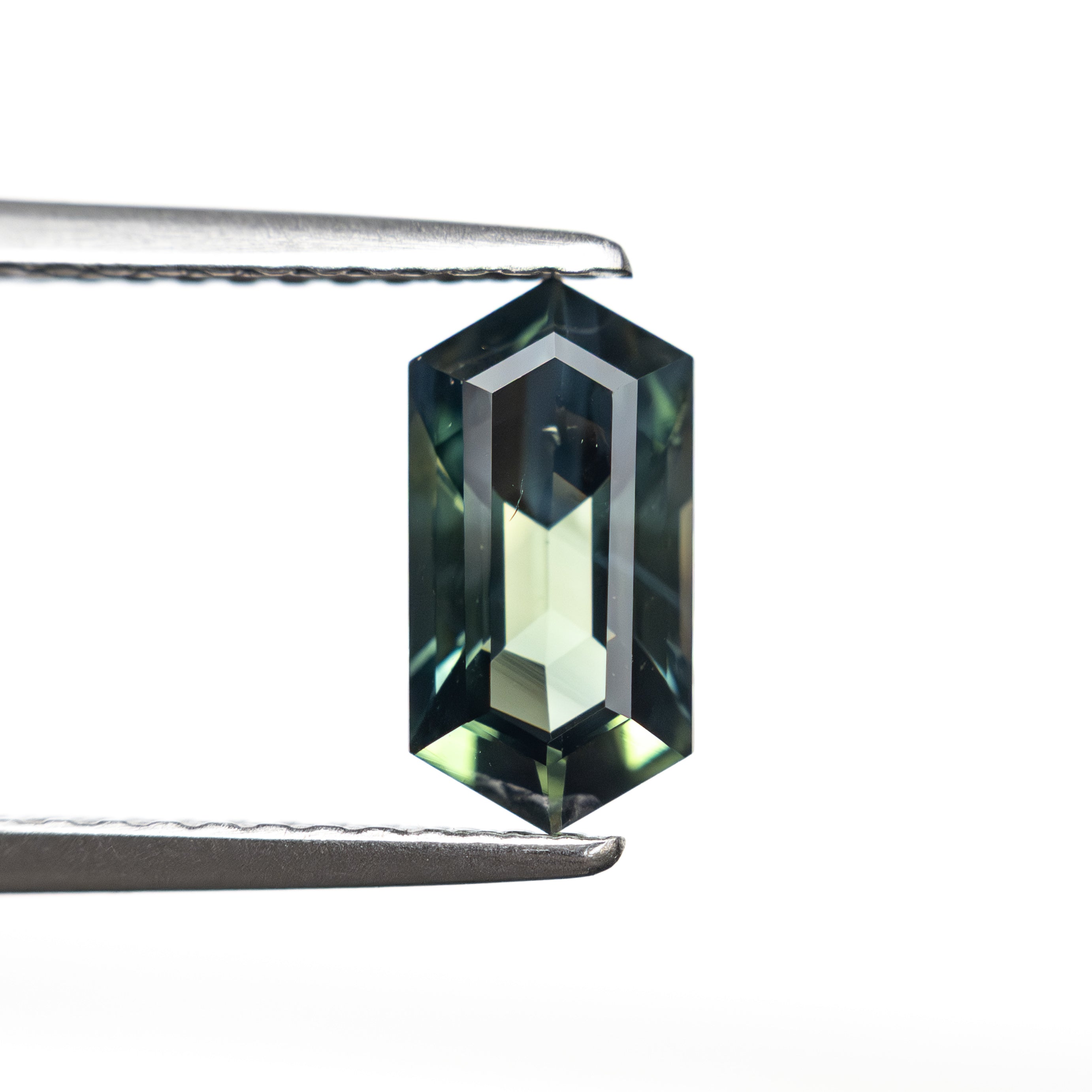 1.09ct 8.92x4.64x3.01mm Hexagon Step Cut Sapphire 27352-01-Staghead Designs