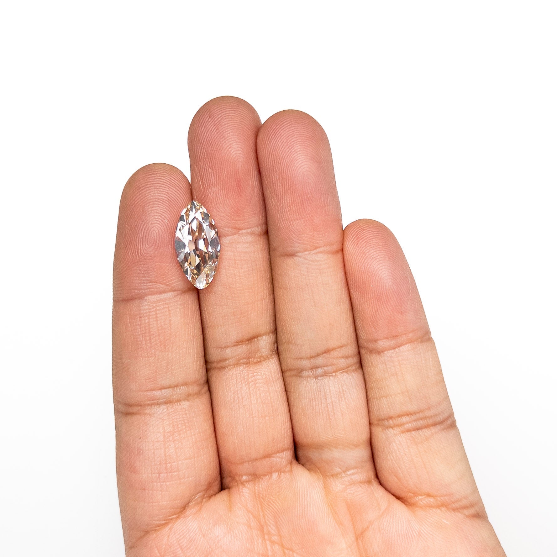 5.51ct 17.14x8.70x5.50mm GIA VS2 S-T Modern Antique Moval Brilliant 27406-01-Staghead Designs