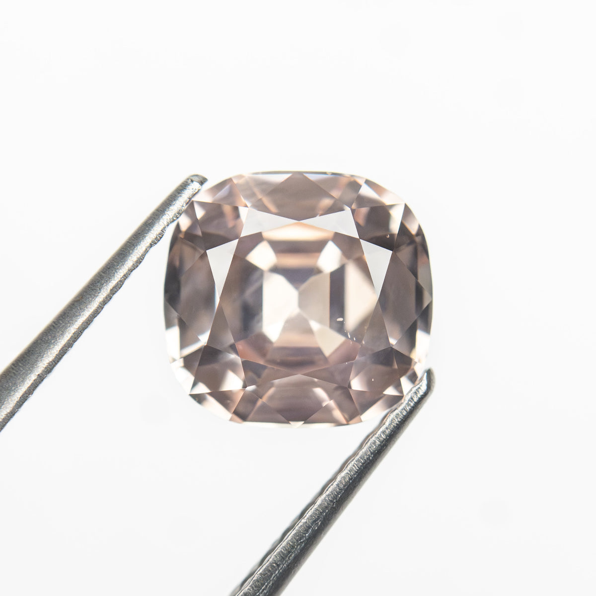 2.36ct 7.51x7.13x4.85mm GIA Padparadscha Cushion Brilliant Sapphire 27417-01-Staghead Designs